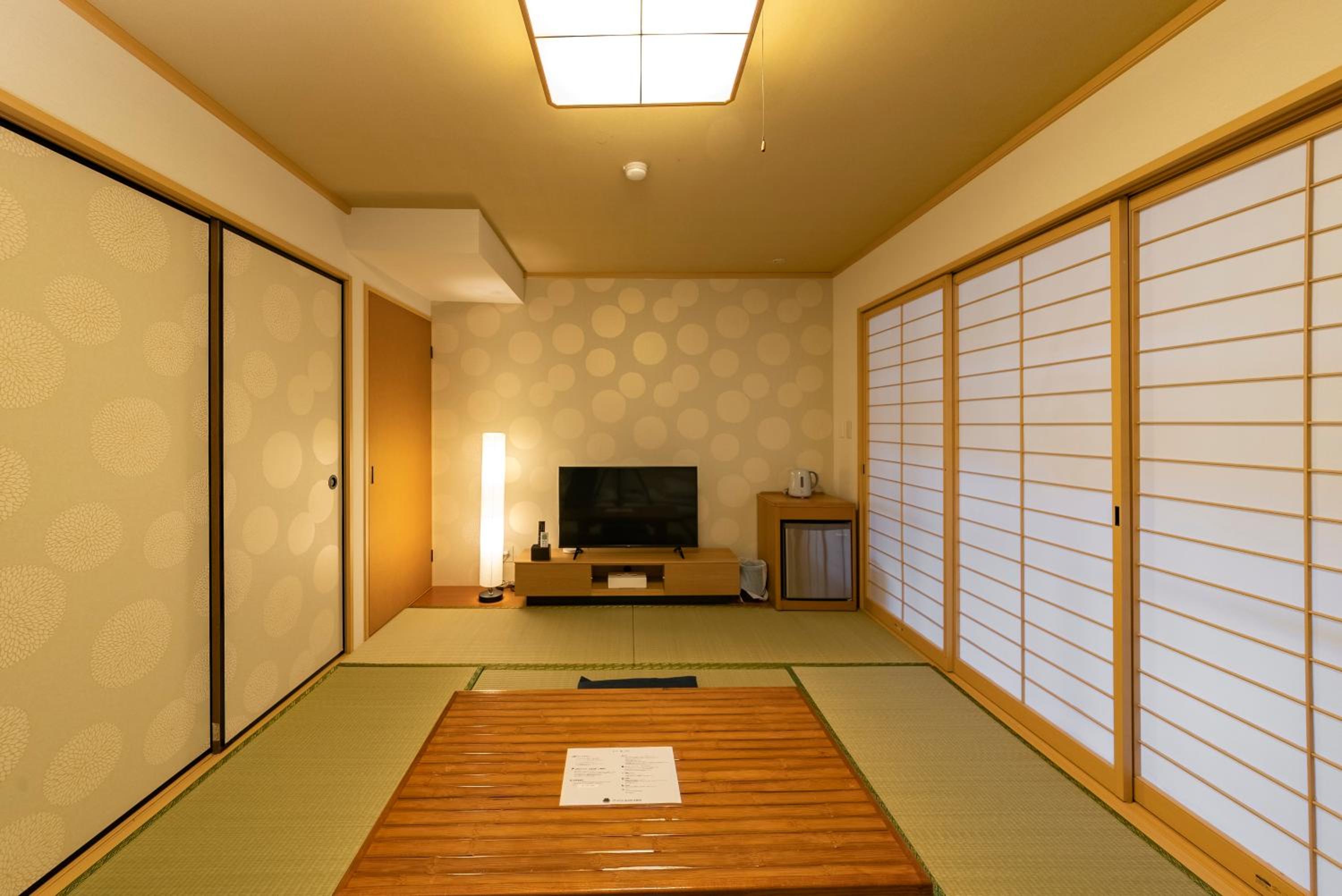 Japanese-Style Room with Open-Air Bath