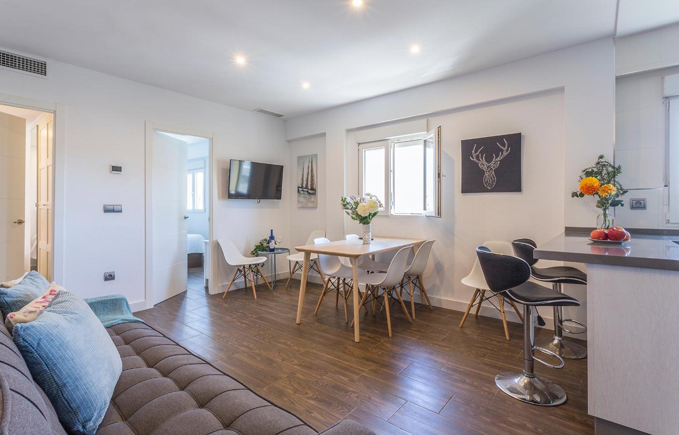 Apartamento con vista al mar