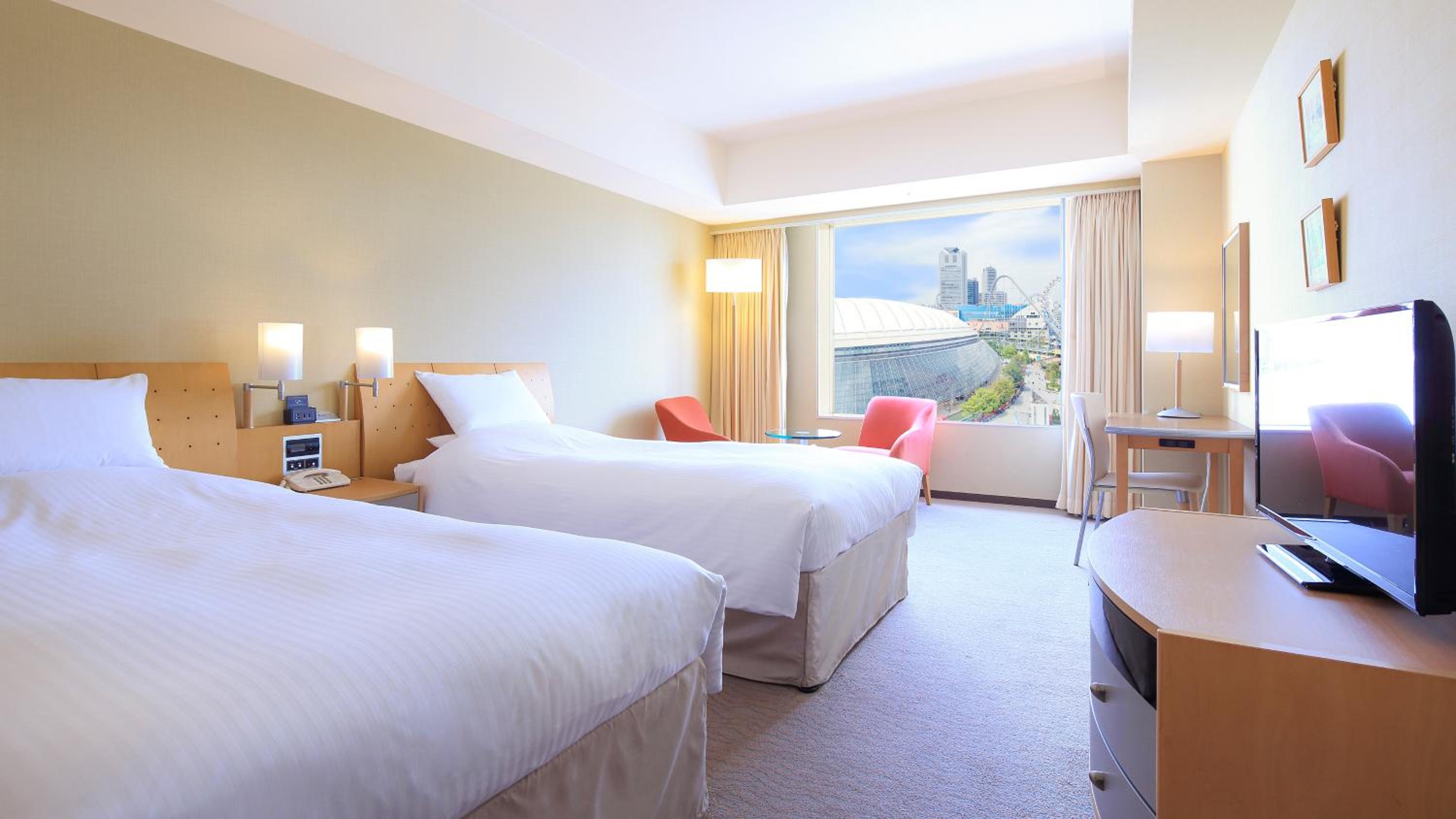 14th-15th Floor Twin Room B - Smoking (with breakfast / Additional breakfast fee will be charged for children under 6 y/o)