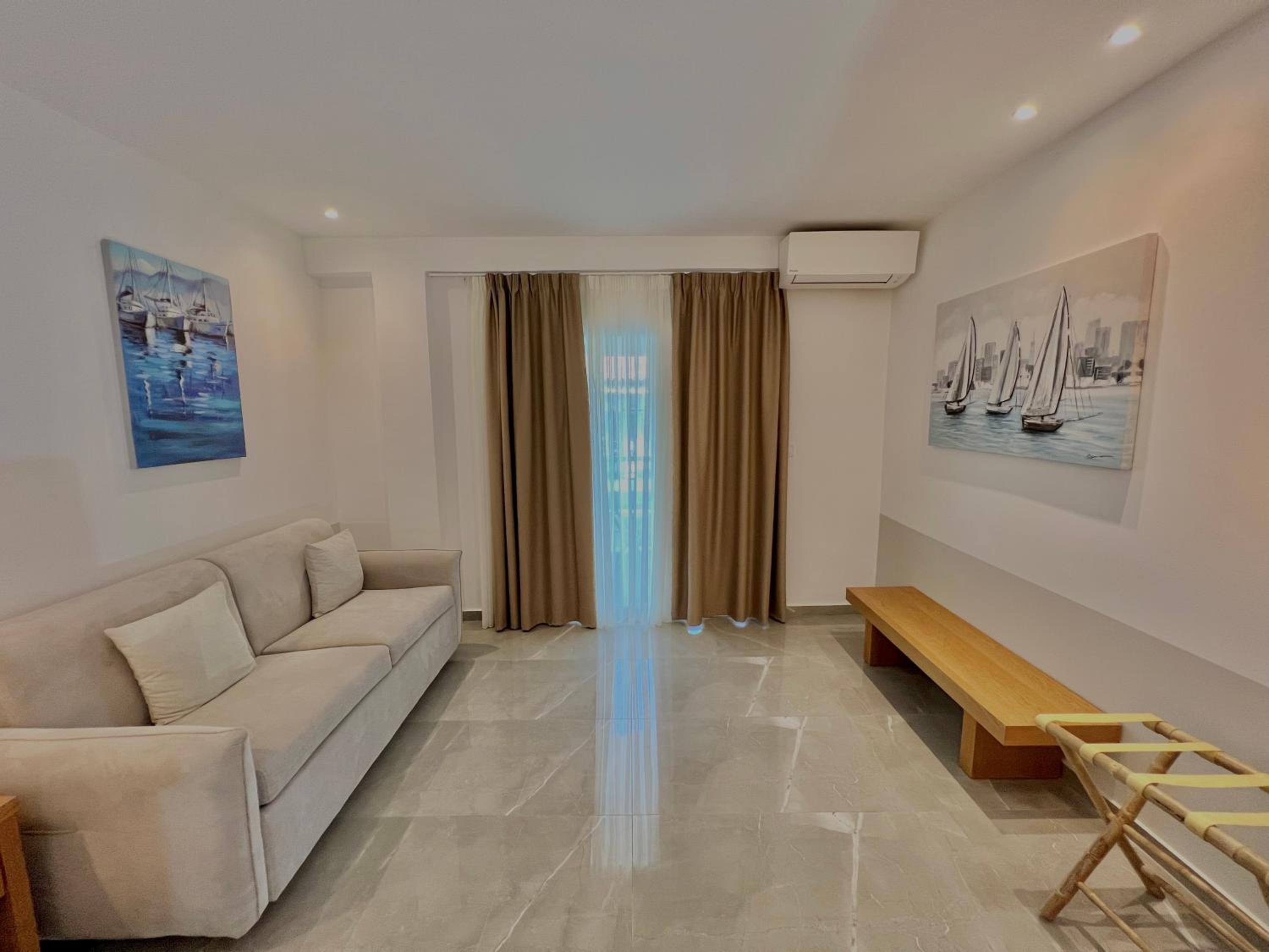 Family Room with Side Sea View