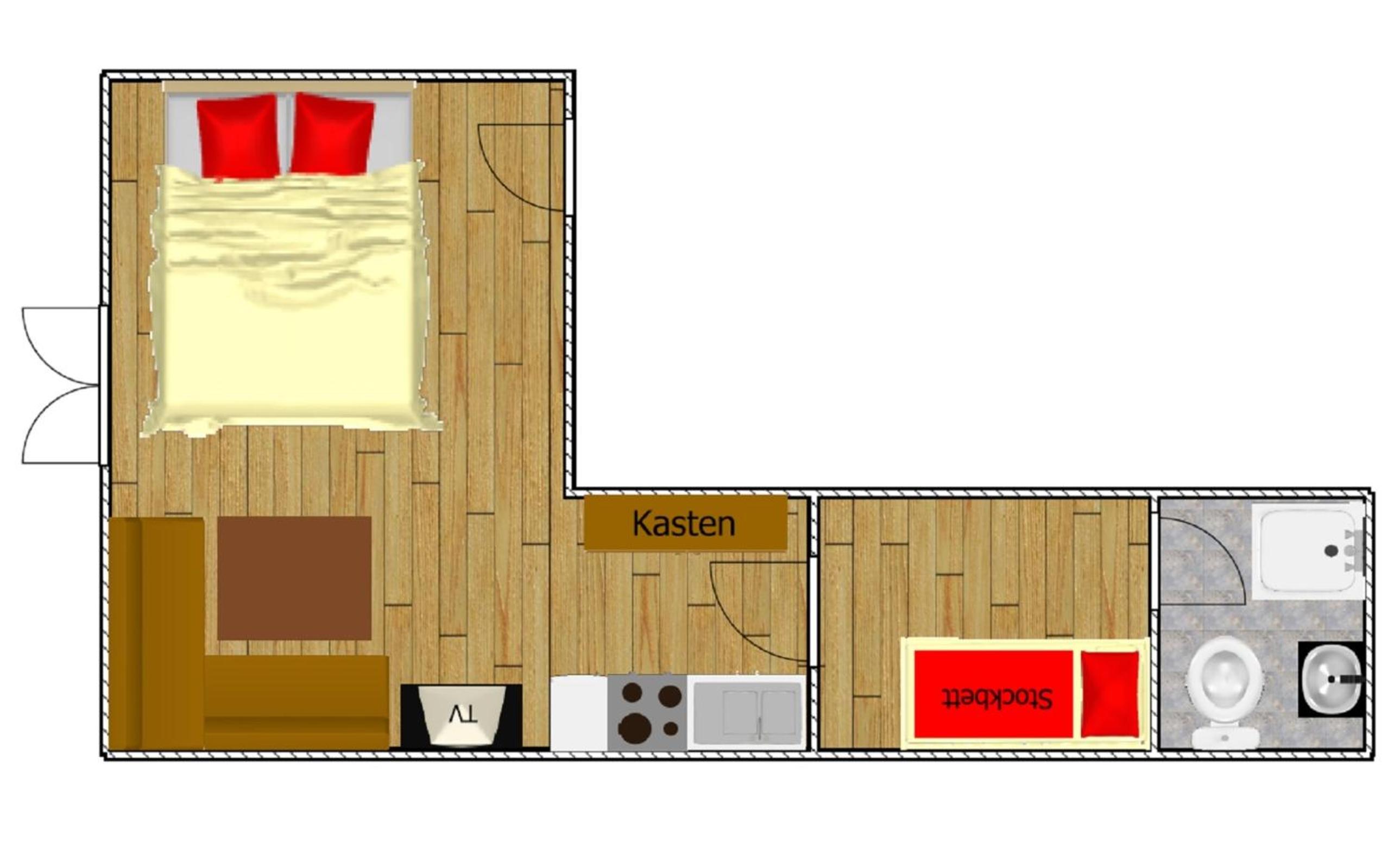 One-Bedroom Apartment - Basement