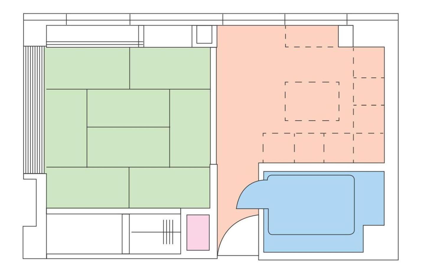 Triple Room with Tatami Area - Non-Smoking photo 2
