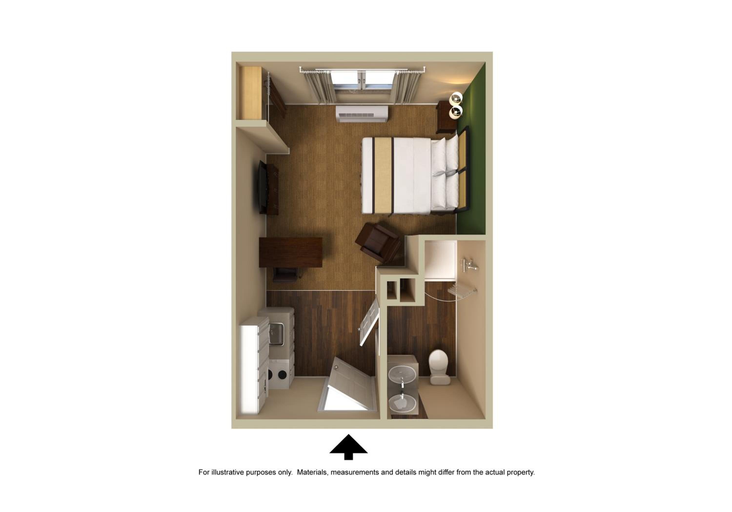 Queen studio with 1 Queen Bed - Disability Access/Non-Smoking - Photo 2