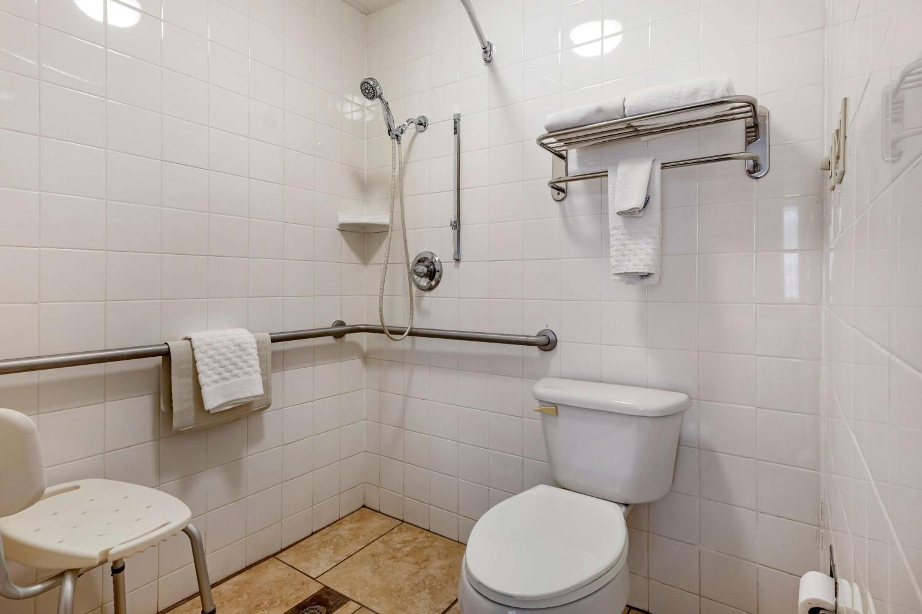 King Room with Roll-in Shower - Disability Access/Non-Smoking
