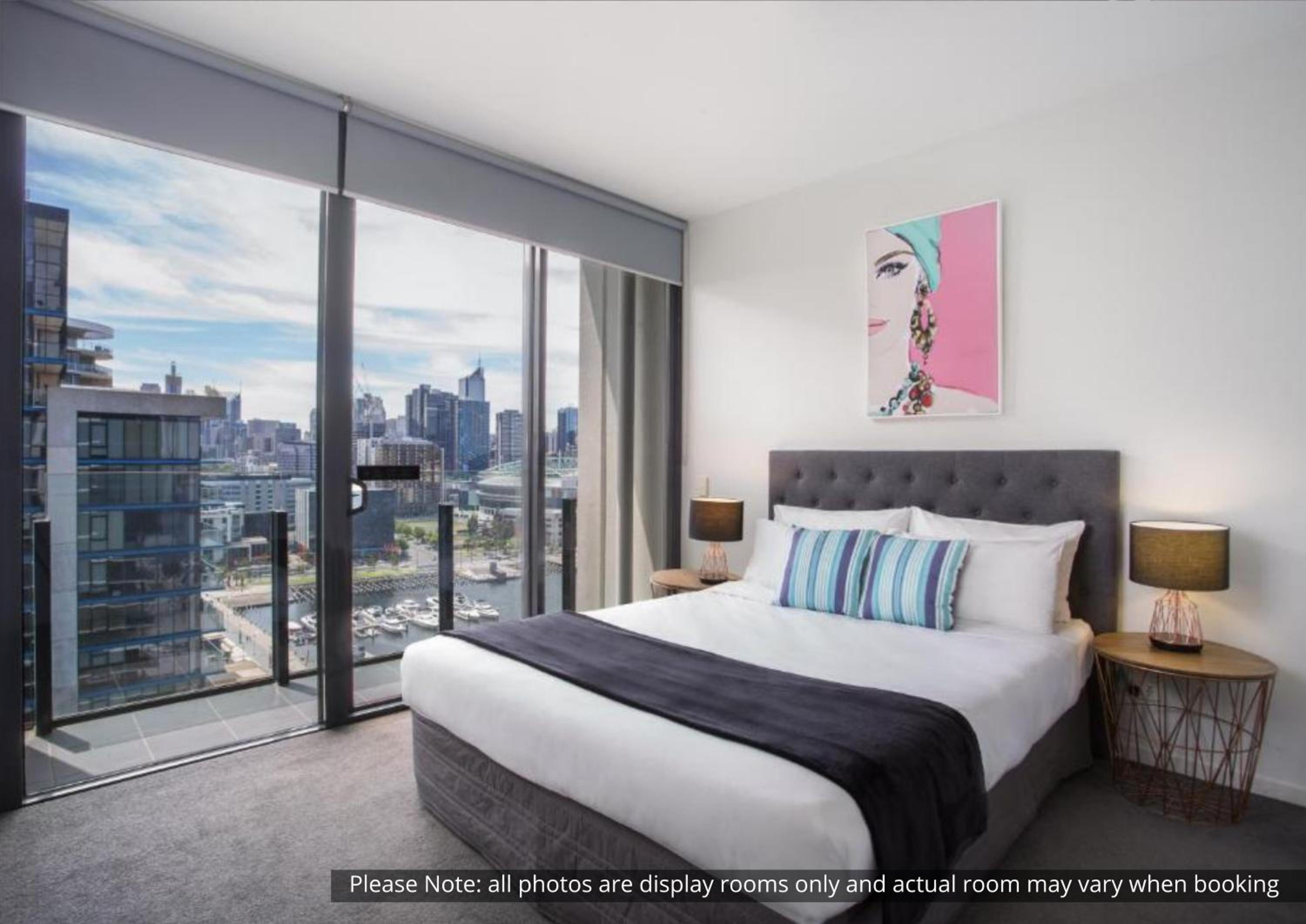 Three-Bedroom, Two Bathroom Apartment with Balcony and Water View