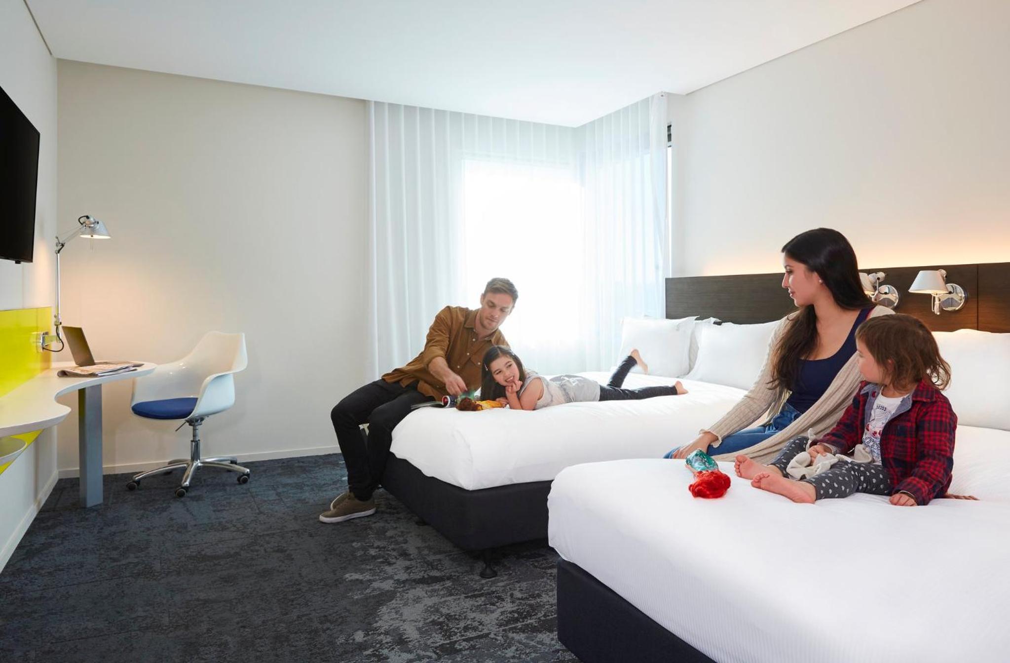 Standard Queen Room with Two Queen Beds - Free Breakfast