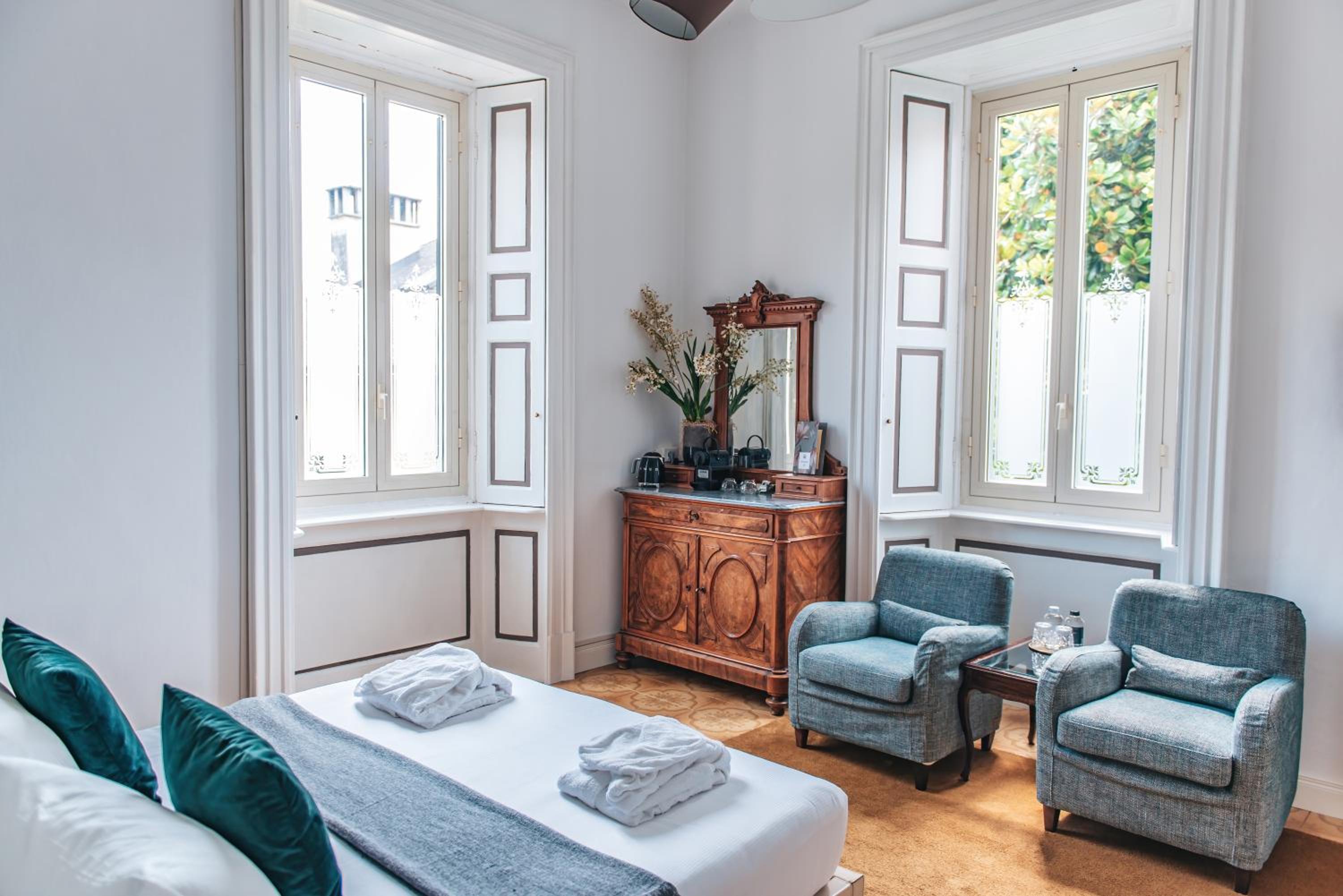 Habitación Queen con vista al jardín