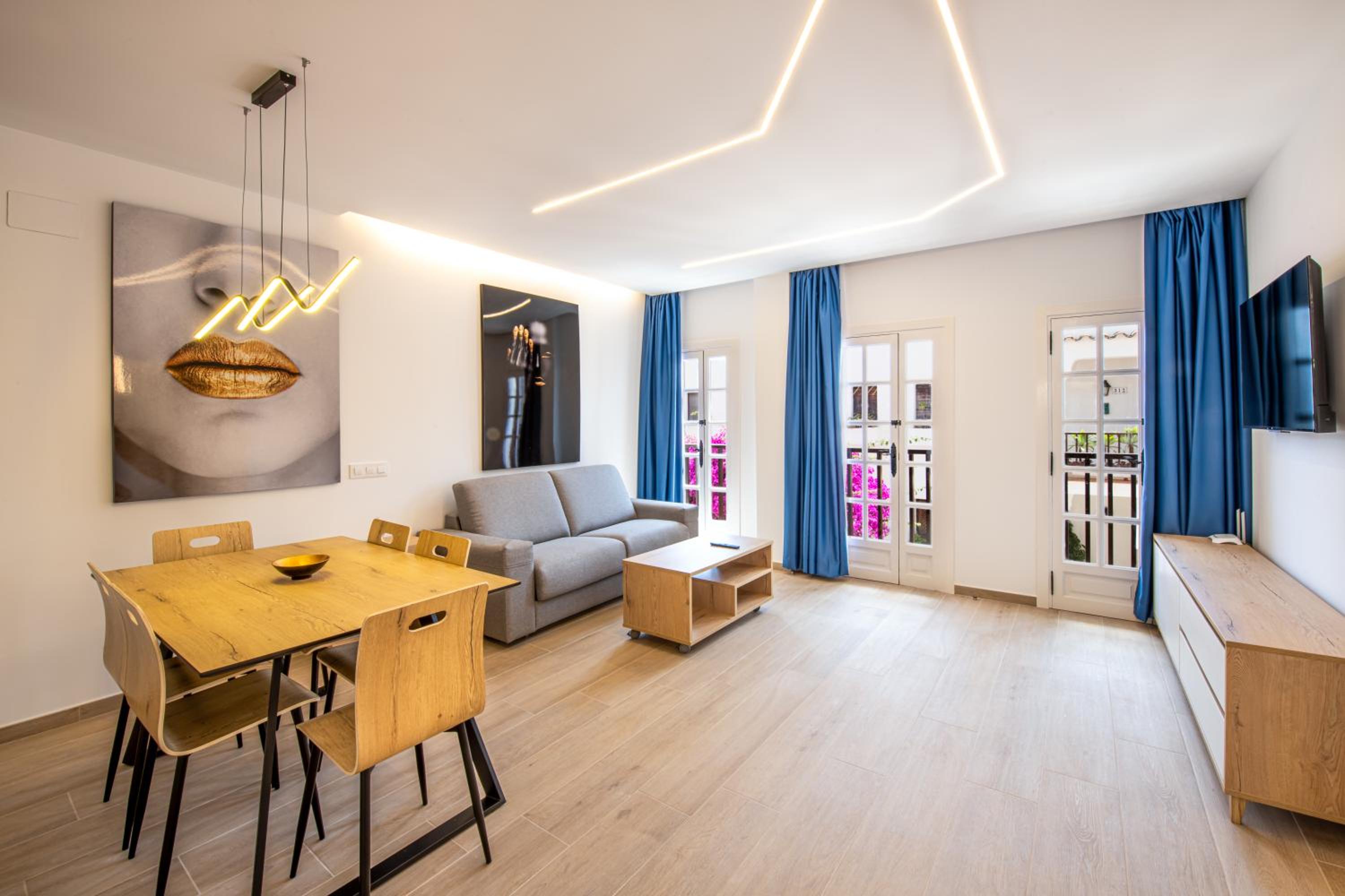 Apartamento de dos habitaciones