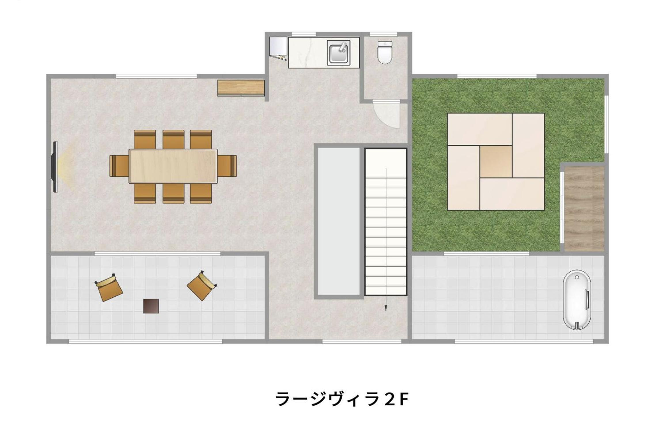 Balcony Villa with Mt. Fuji View Bath - Type A - Photo 16