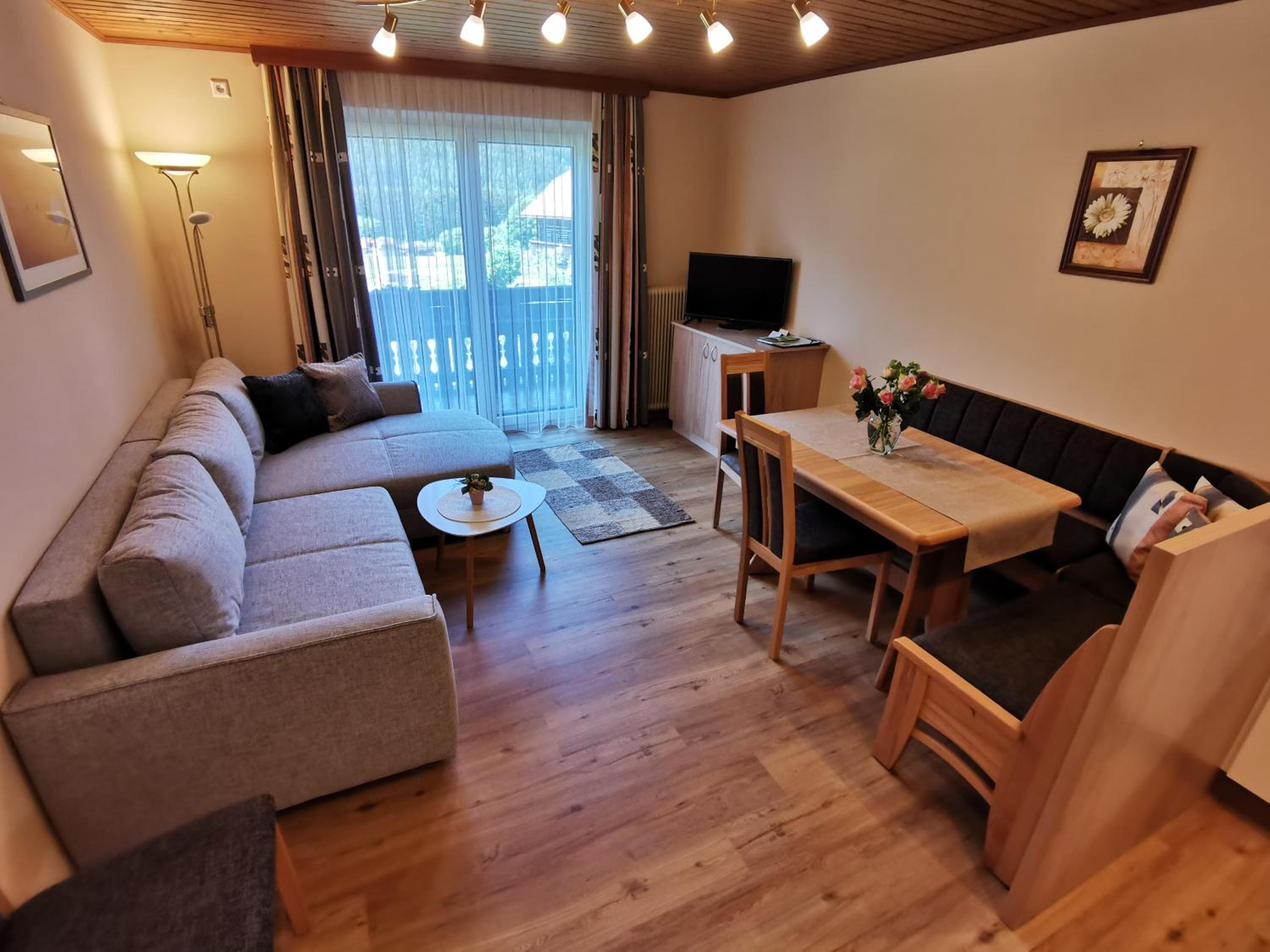 Two-Bedroom Apartment with Balcony and Garden View photo 1