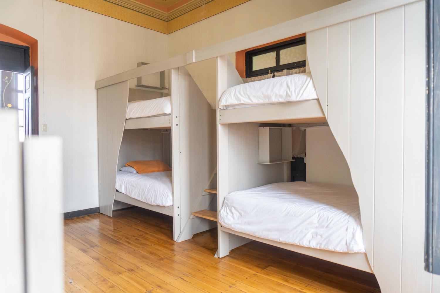 Bunk Bed In Female Dormitory Room