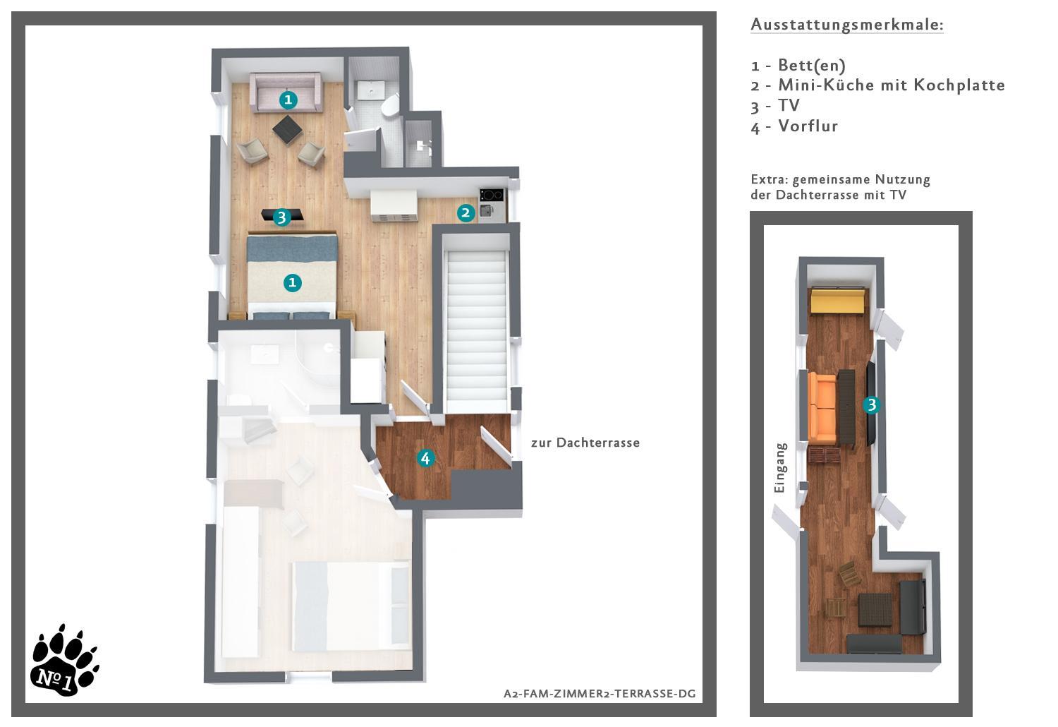 Family Room with Terrace - Photo 9