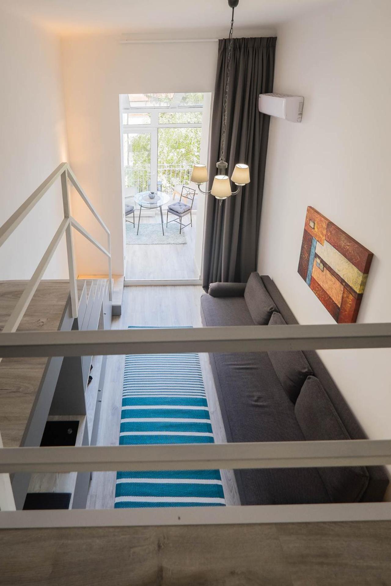 Studio with Balcony