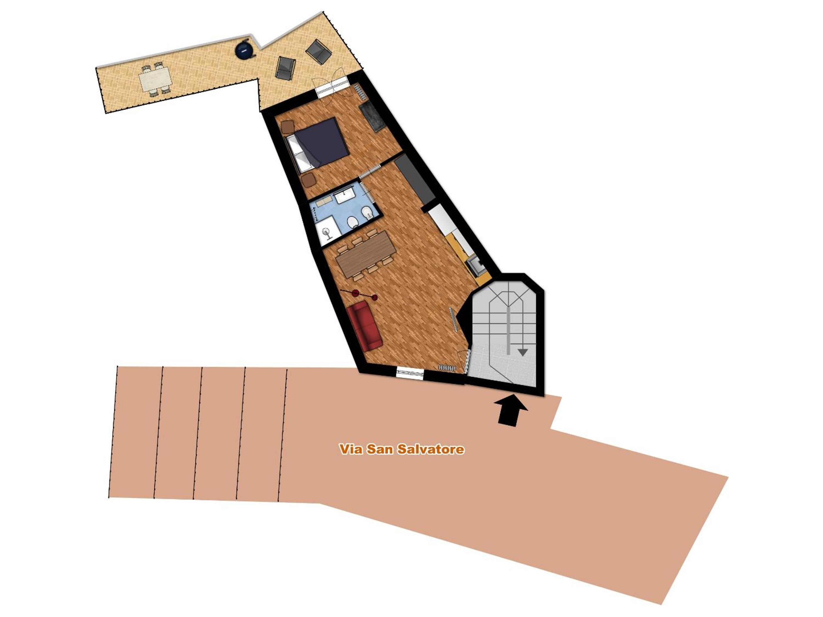 Apartment with Terrace - Photo 4