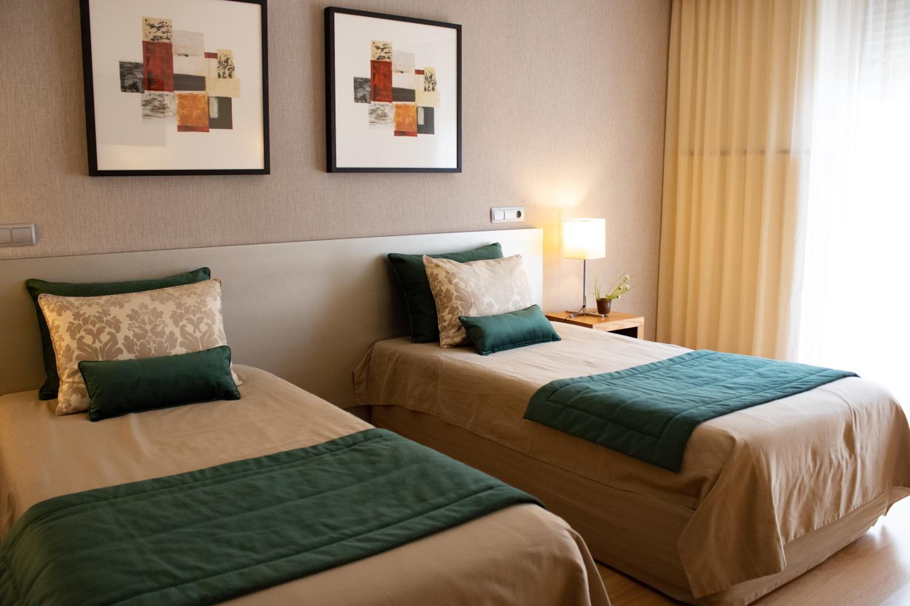Deluxe Zweibettzimmer mit Terrasse