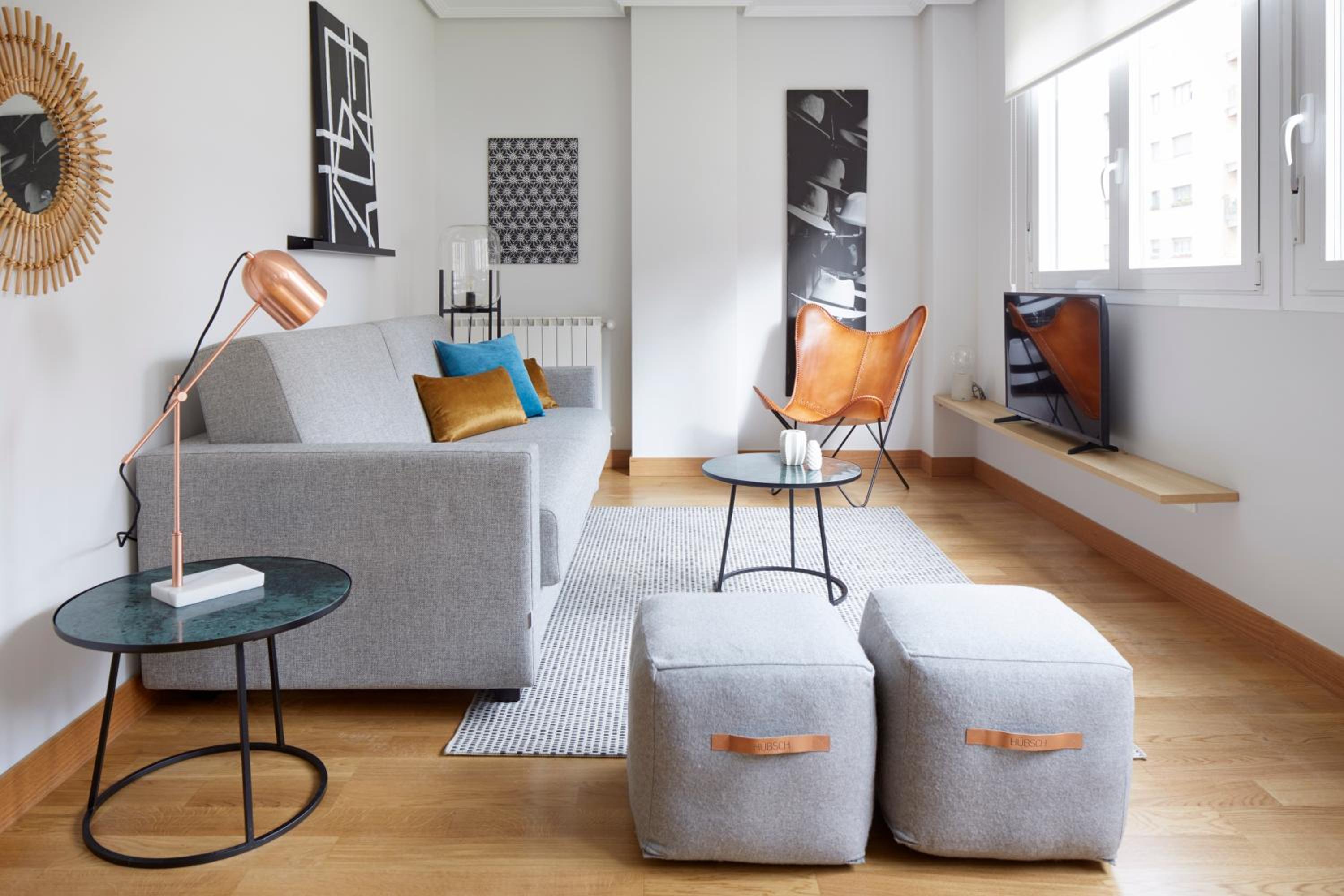 Apartamento de dos habitaciones