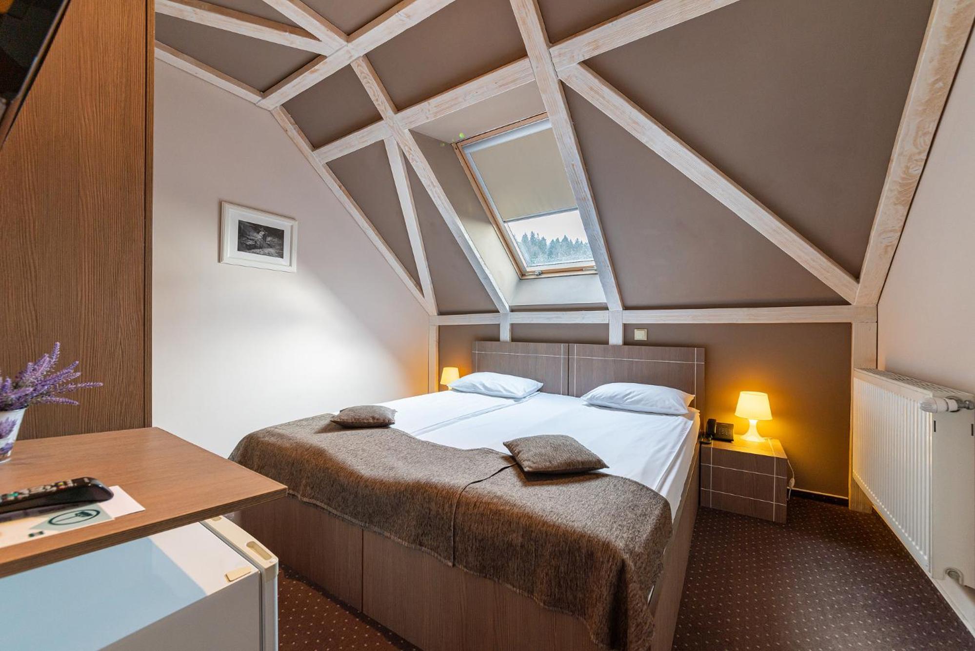 Double Room - Hanul cu Ursi la 200 metri de cladirea principala with Spa Access - Photo 3