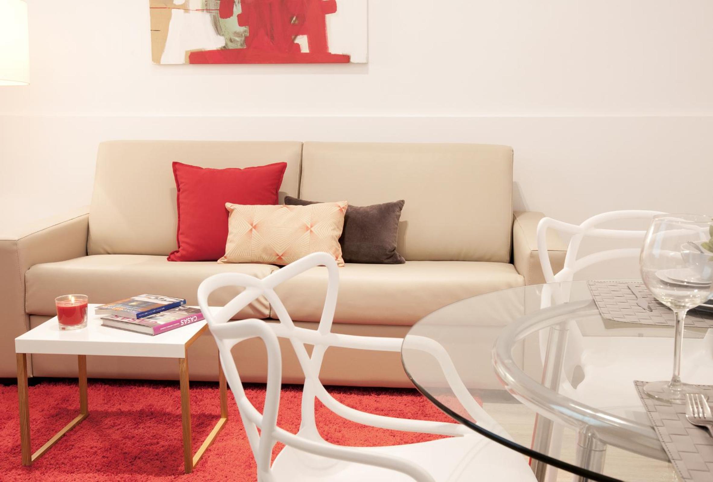 Apartamento de una habitación - Planta baja - Rojo