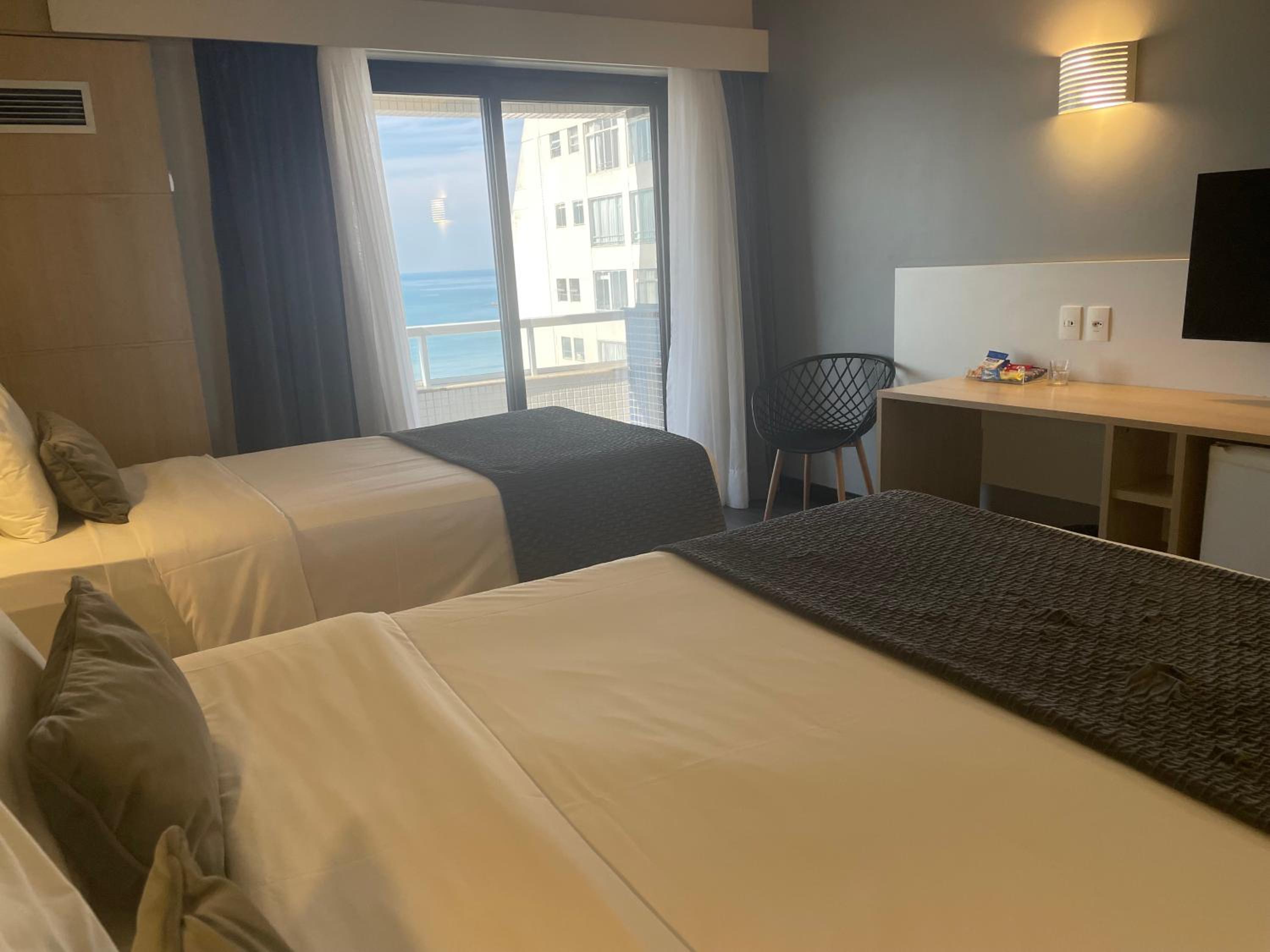 Deluxe Twin Room with Balcony and Sea View