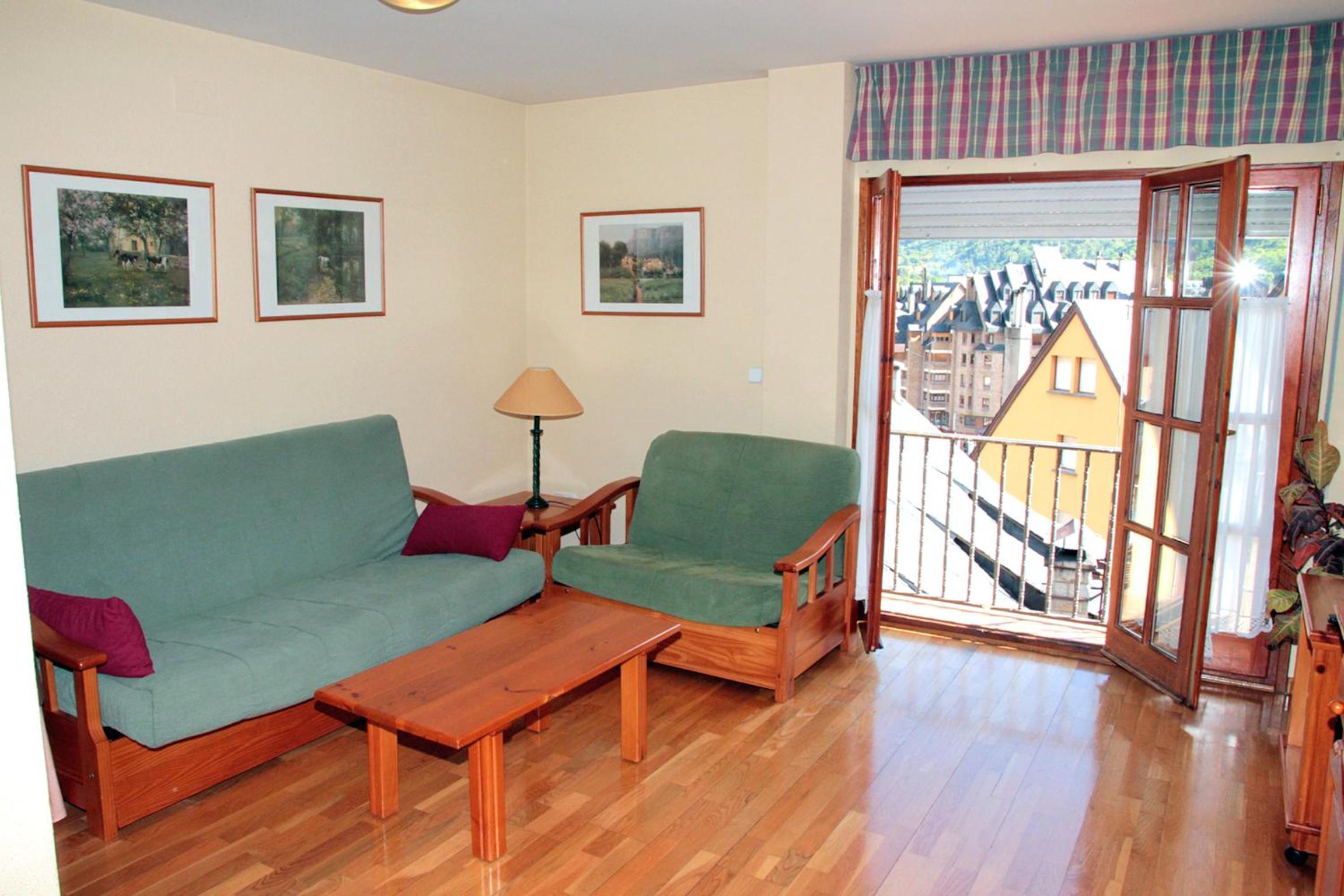 Apartamento de dos habitaciones