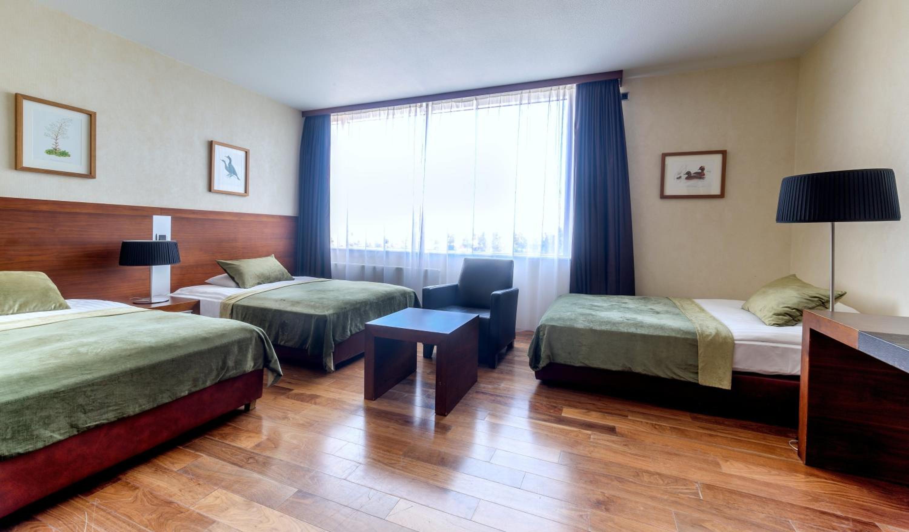 Relax in comfort with spacious, stylish accommodations.