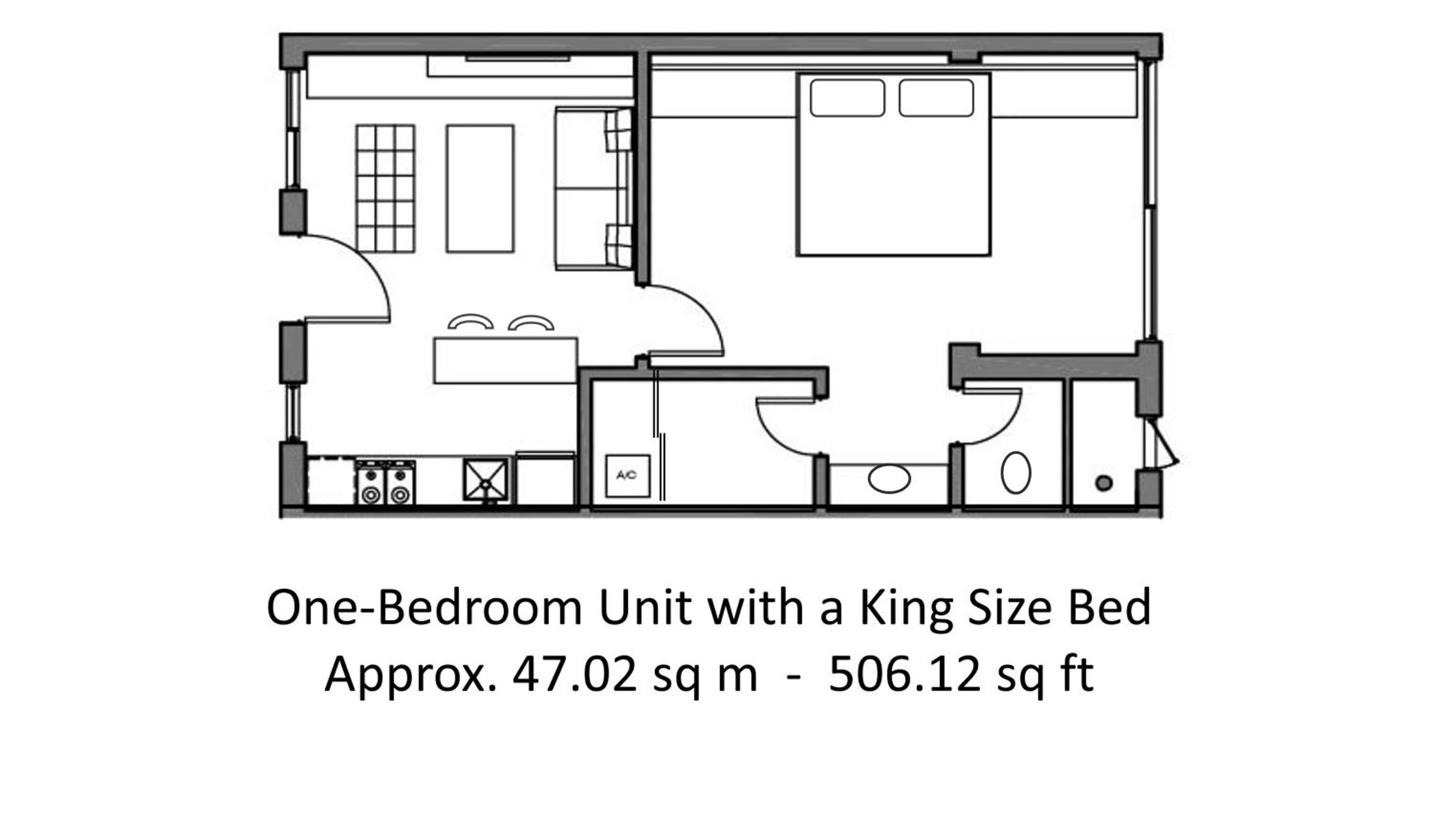 One-Bedroom Apartment - 1 King photo 2