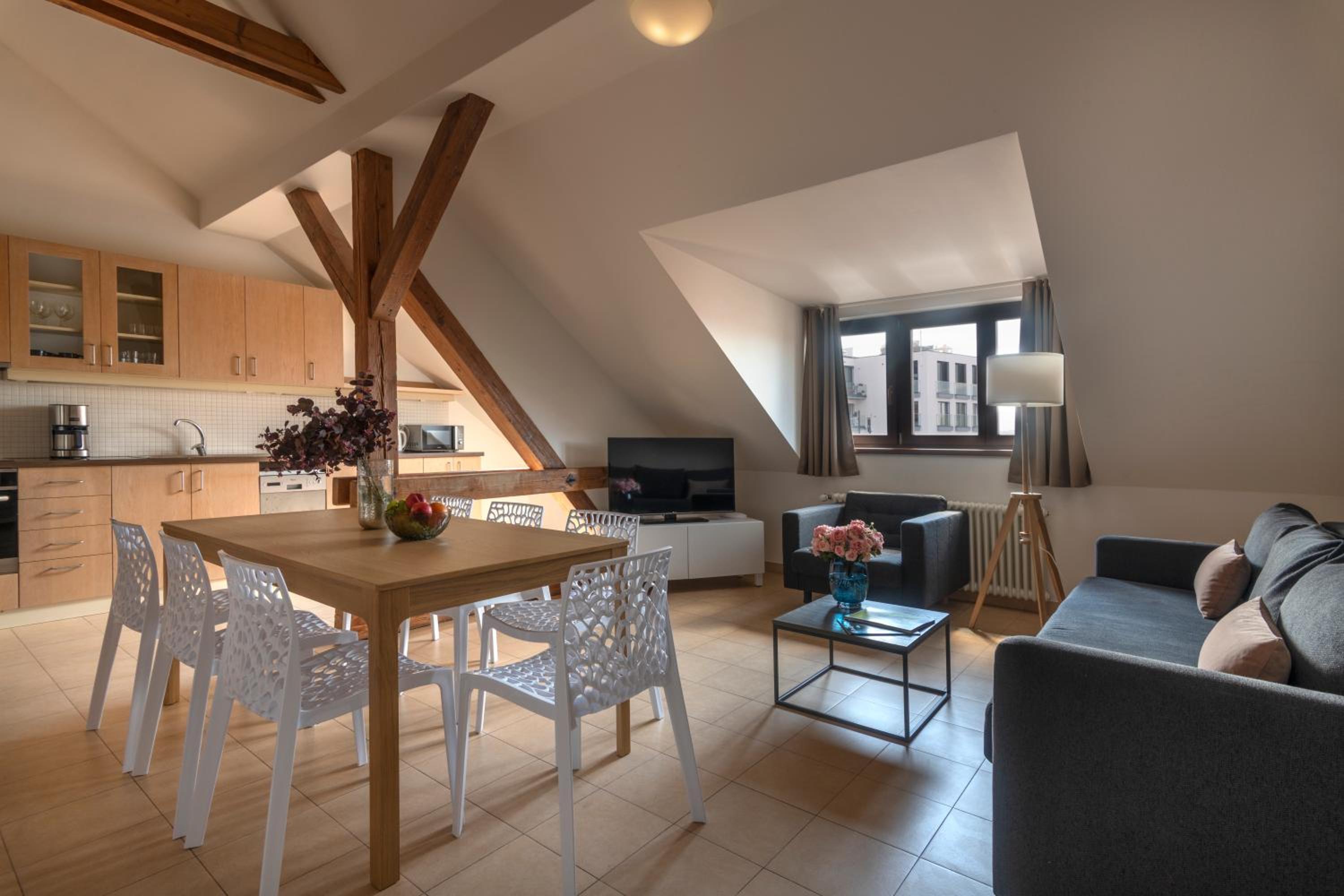 Deluxe Two Bedroom Apartment with Private Terrace