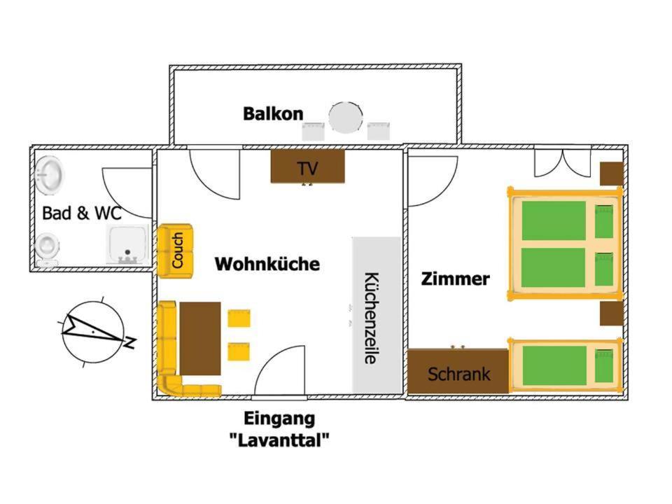 One-Bedroom Apartment with Balcony photo 3