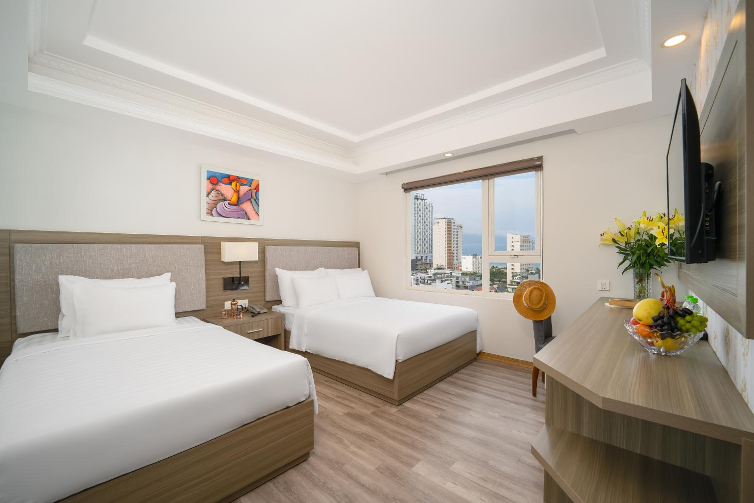 Deluxe Triple Room with Sea View