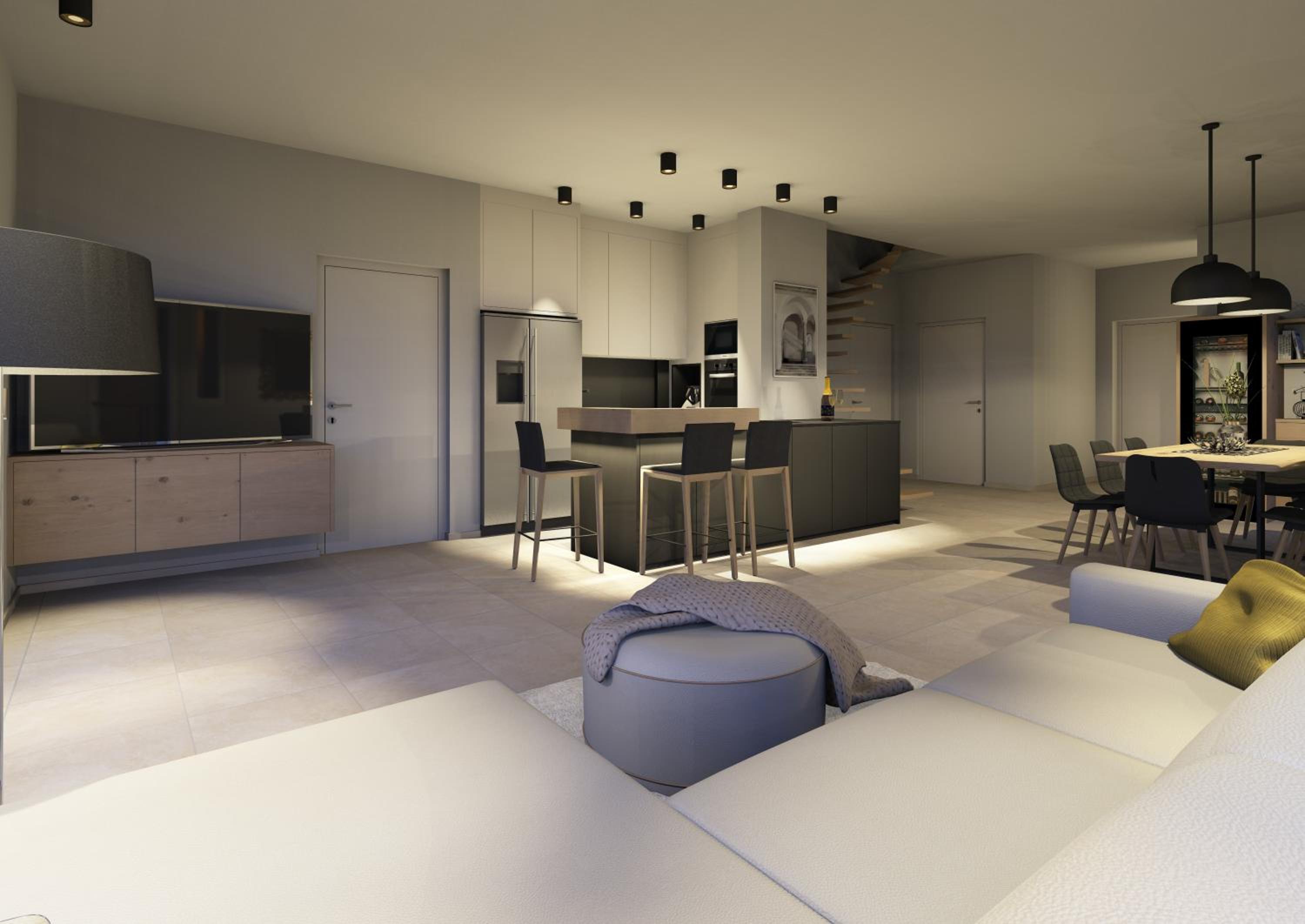 Three-Bedroom Apartment