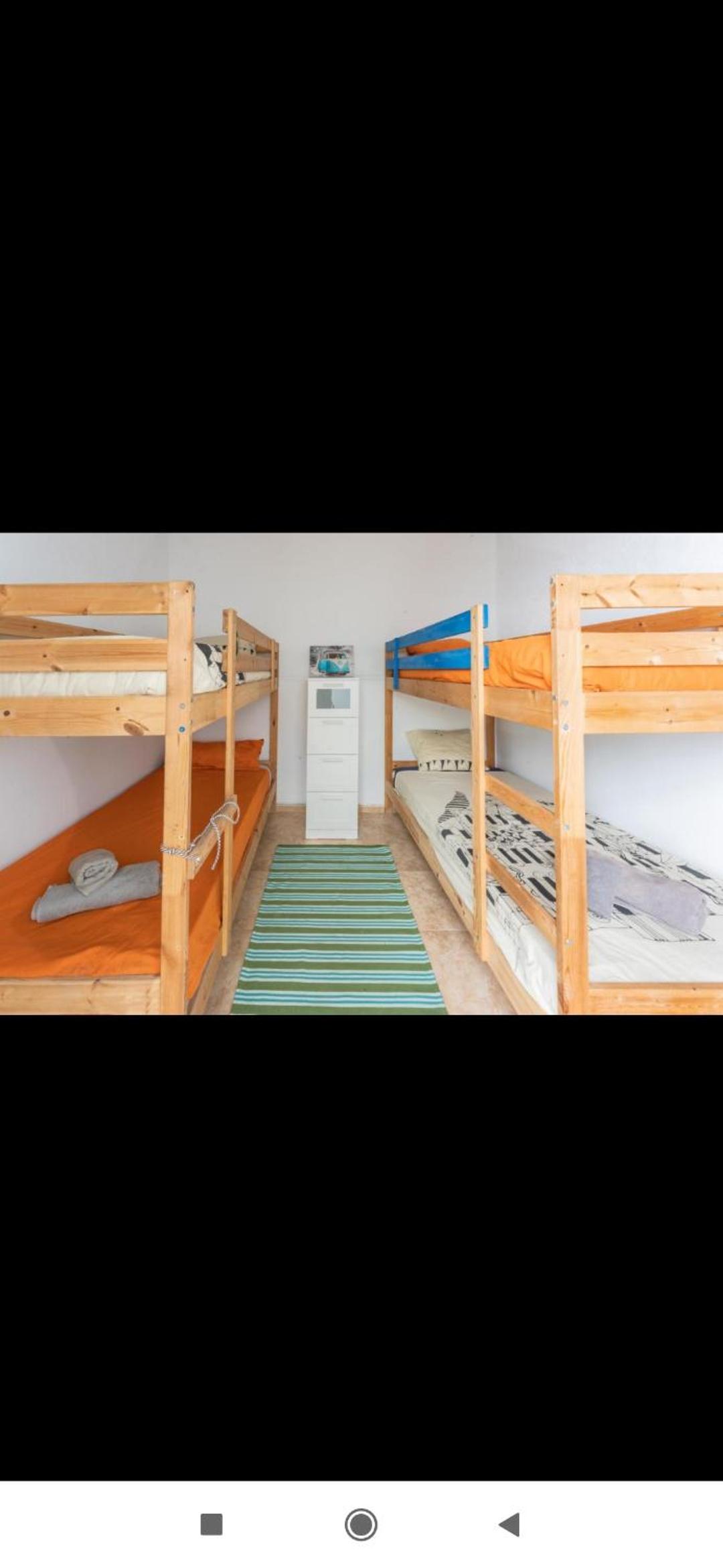 Cama en habitación compartida de 4 camas