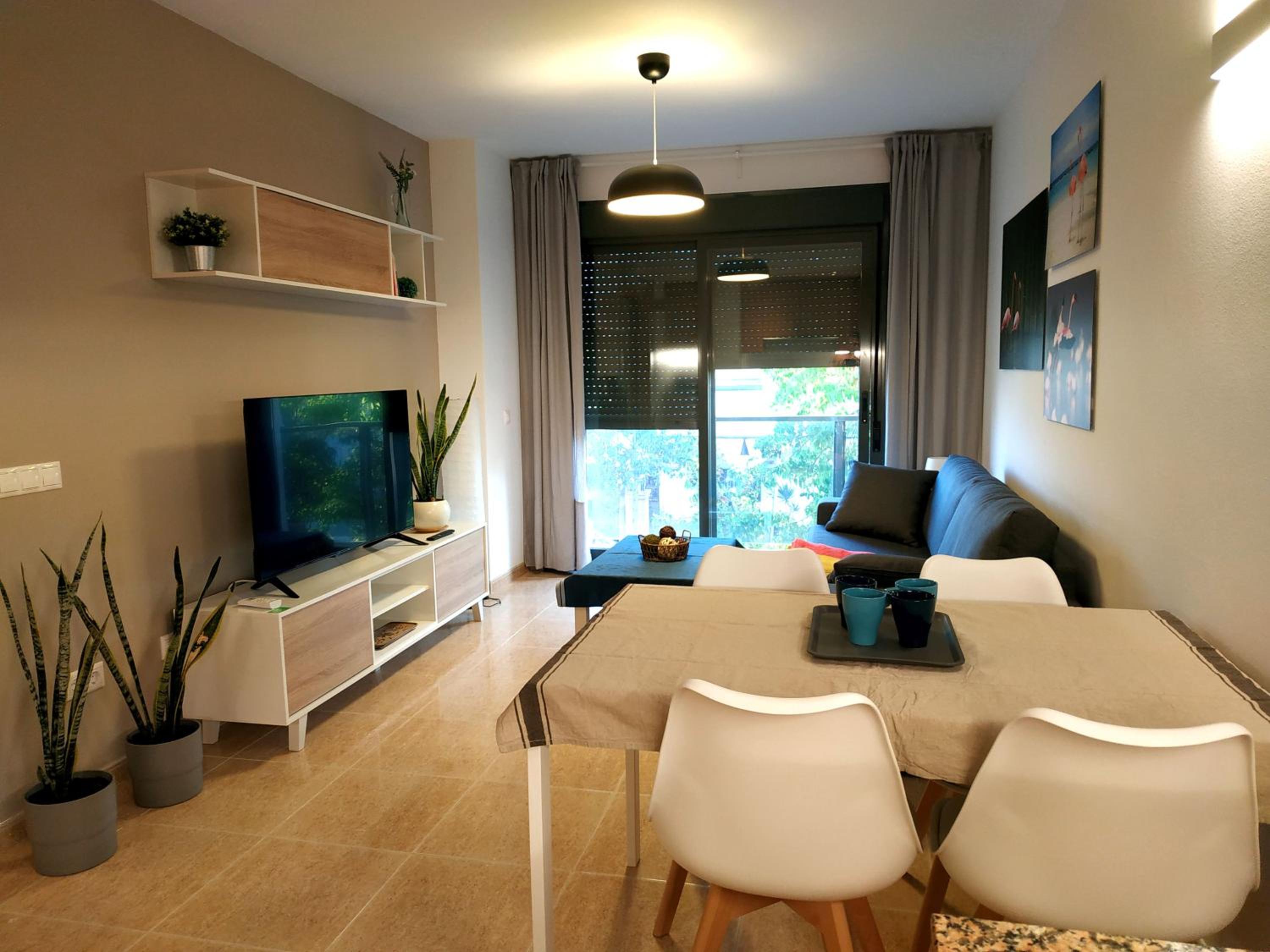 Apartamento con Balcón