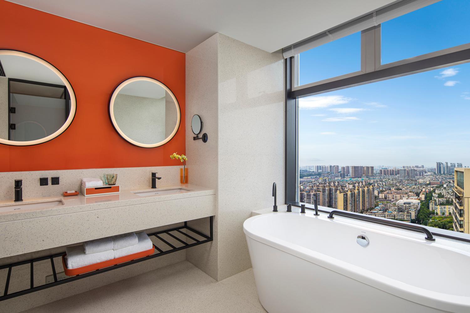 Premium King Room with Separate Bath and Walk-In Shower