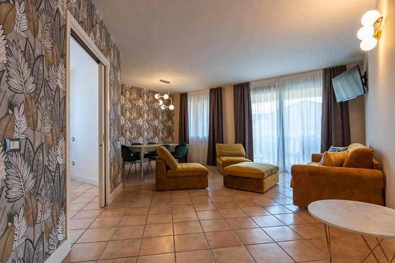 Large Two-Bedroom Suite with Balcony and Partial Lake View