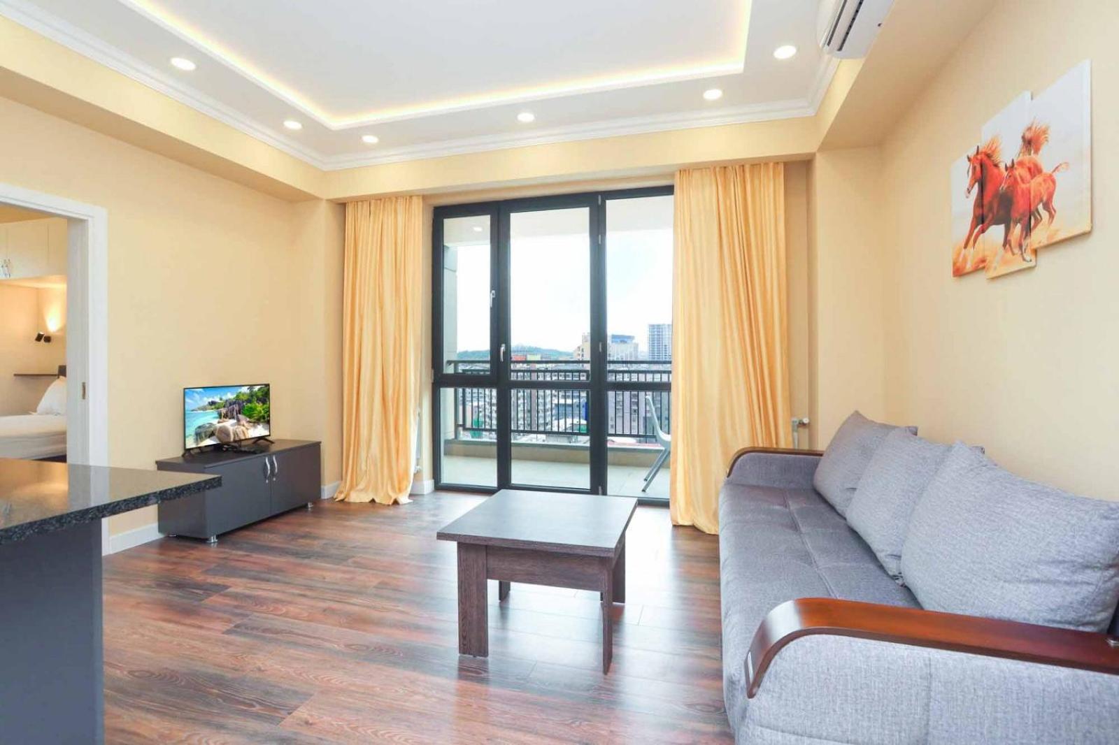 One-Bedroom Apartment with Balcony