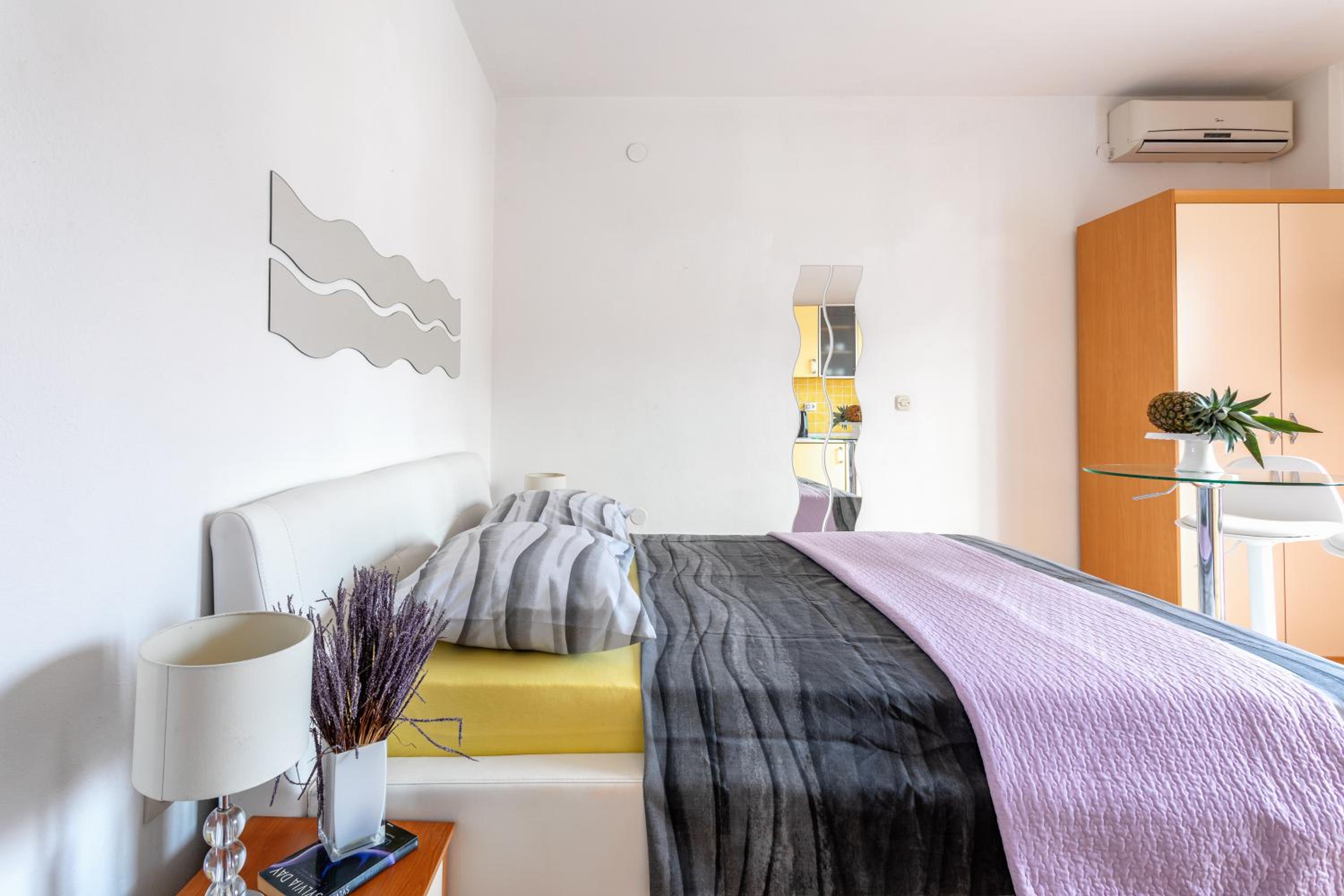 Studio with Balcony