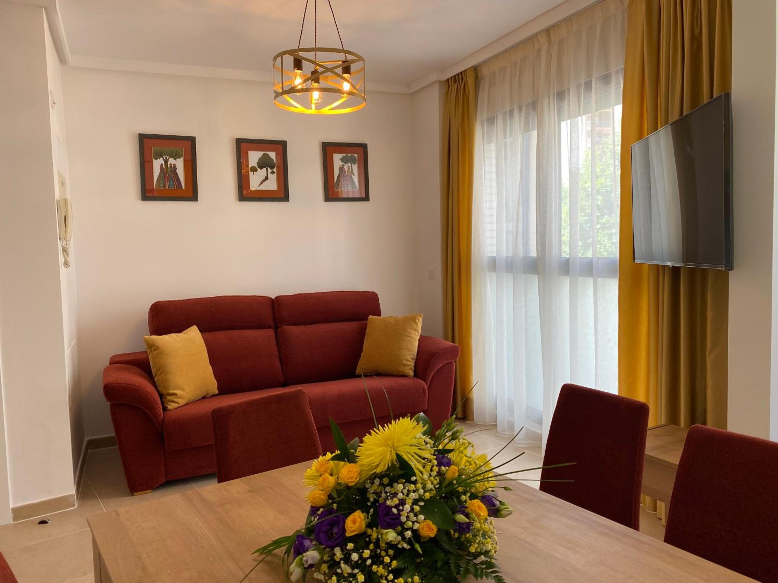 Apartamento de dos habitaciones
