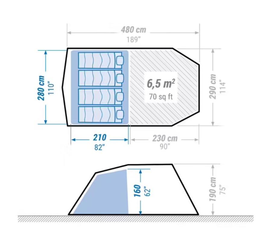 Deluxe Camping Tent - Photo 35
