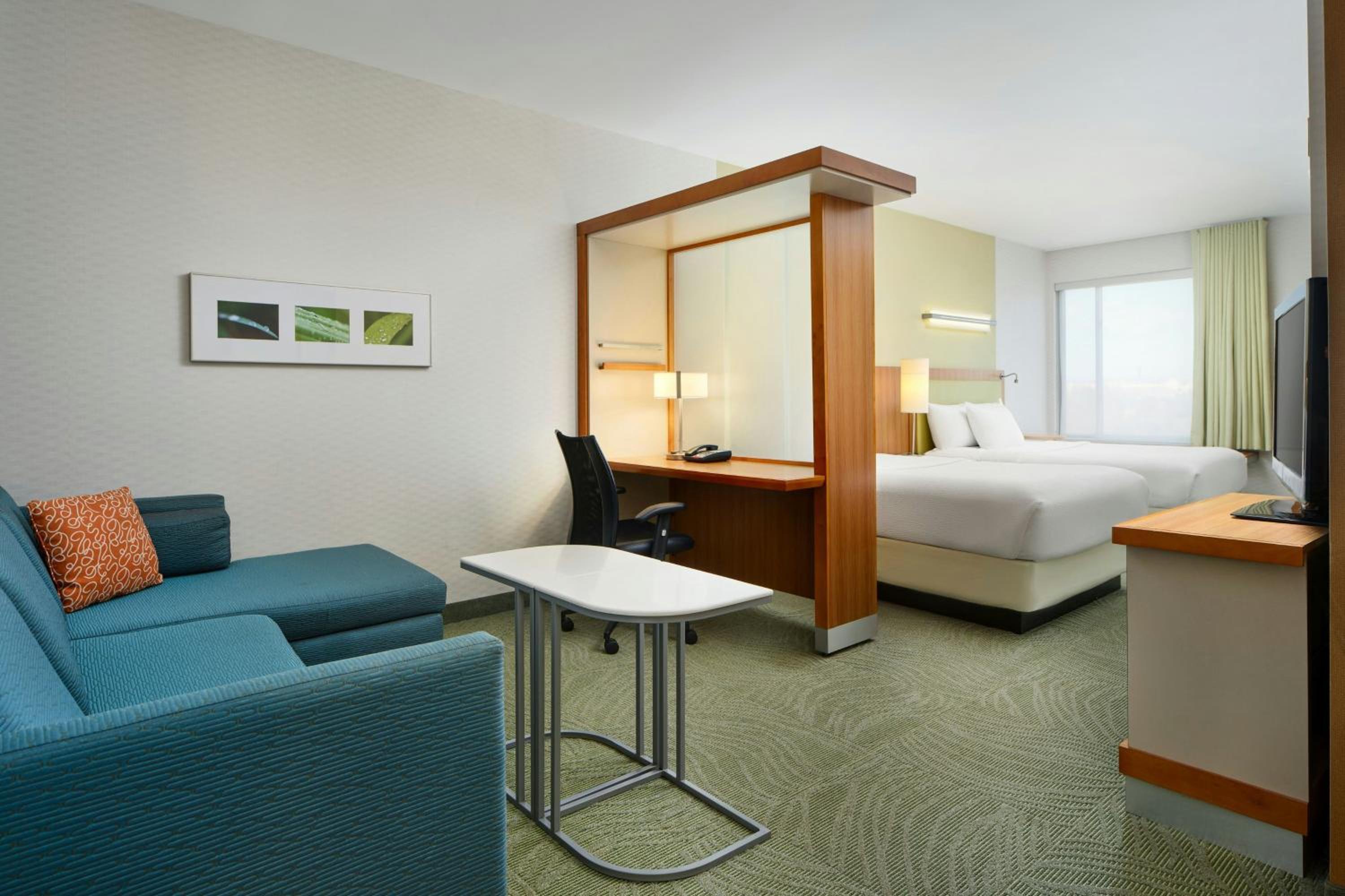 King Suite with Roll-In Shower and Sofa Bed - Mobility Access/Hearing Accessible