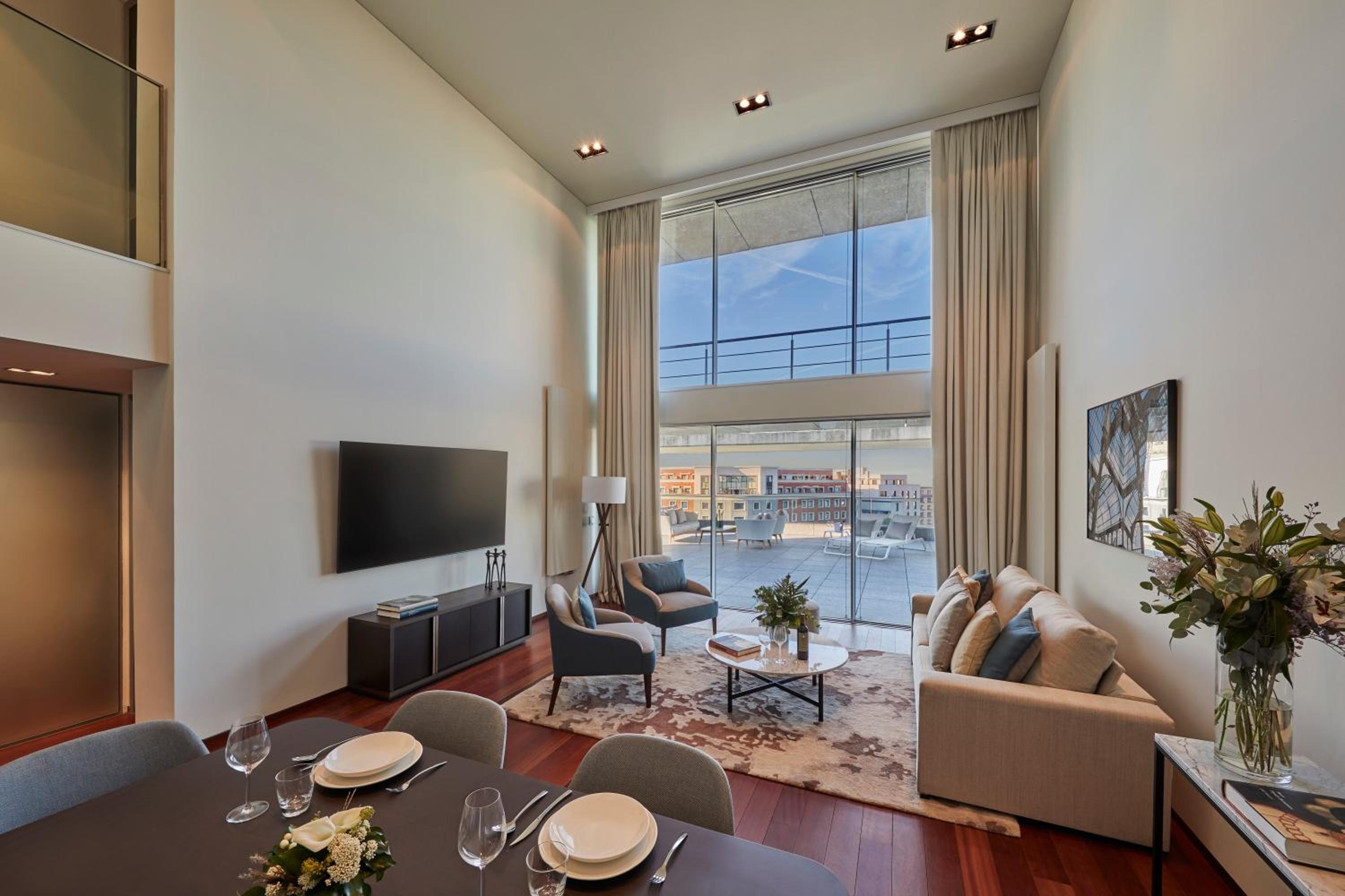 Two-Bedroom Duplex Apartment
