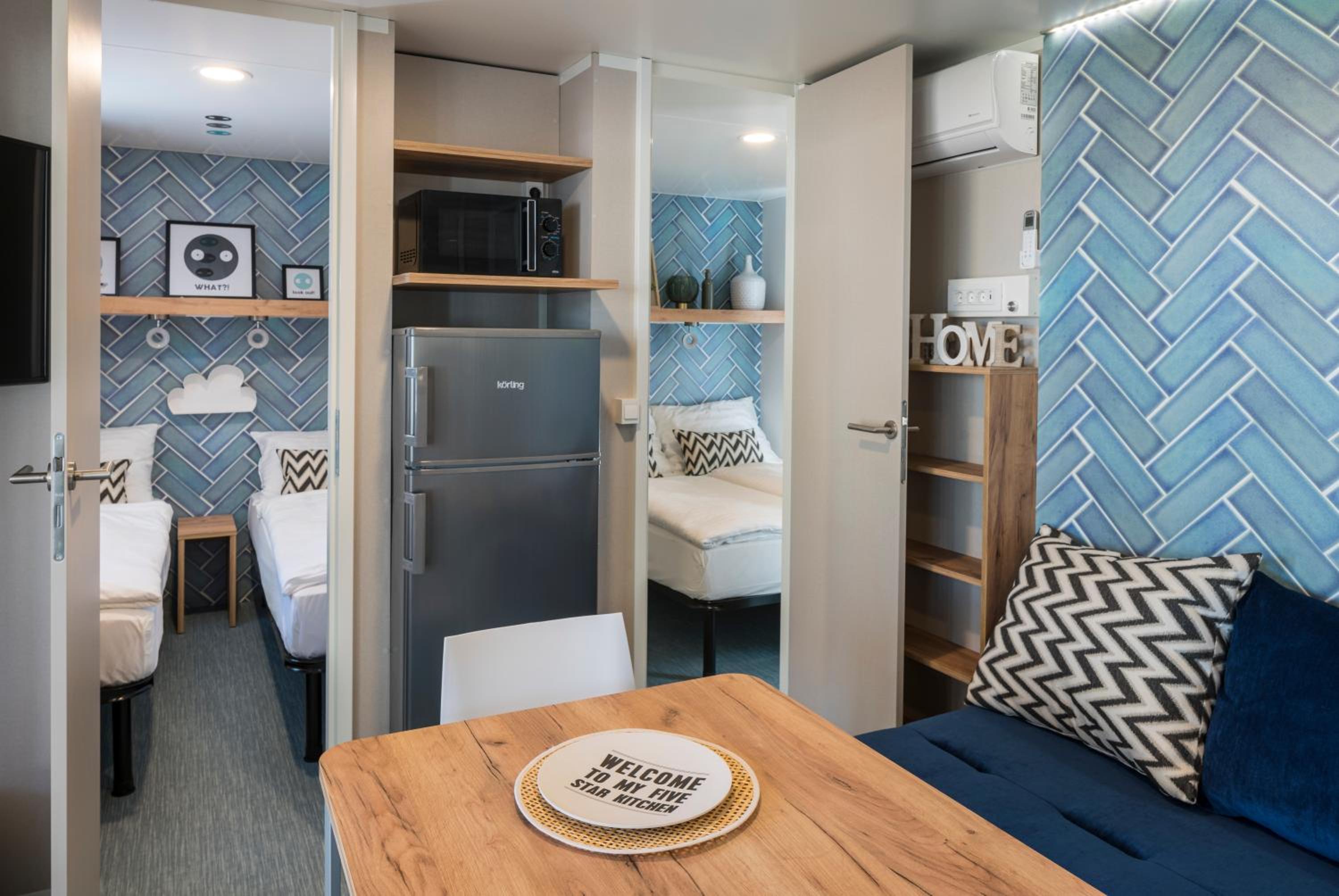 Premium Two-Bedroom Mobile Home with Terrace