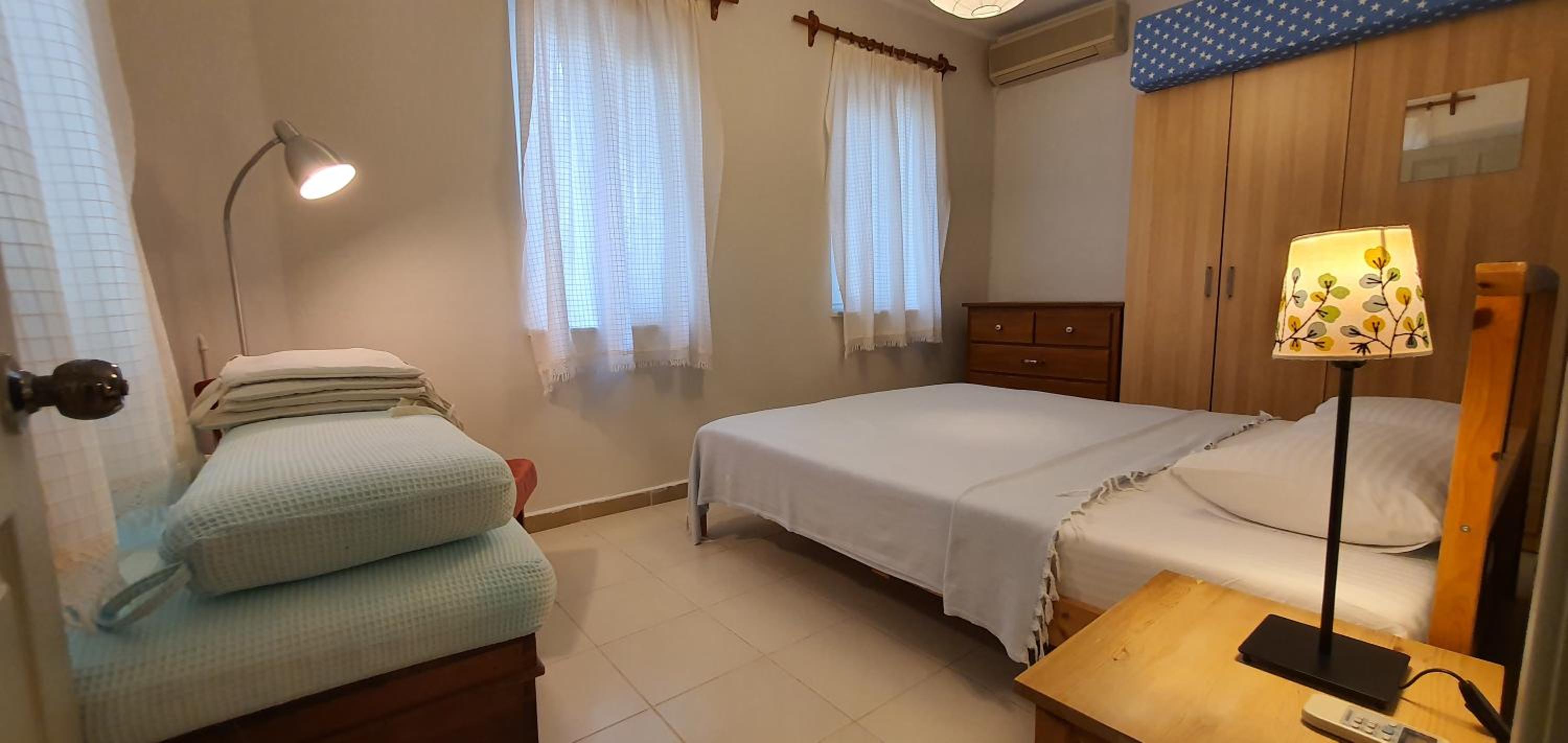 Apartamento con vista al jardín