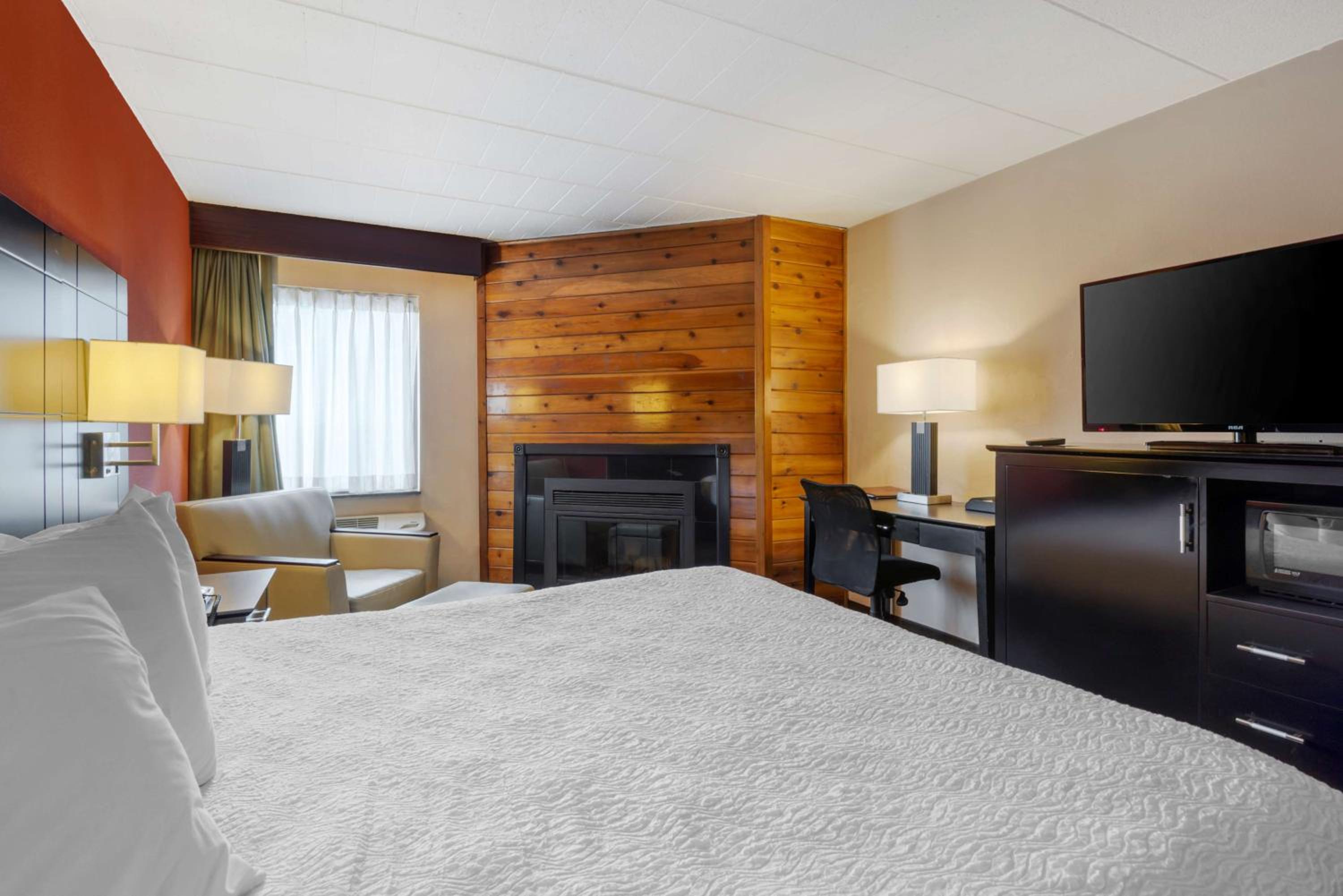 King Room with Jetted Tub and Fireplace - Non-Smoking - Photo 5