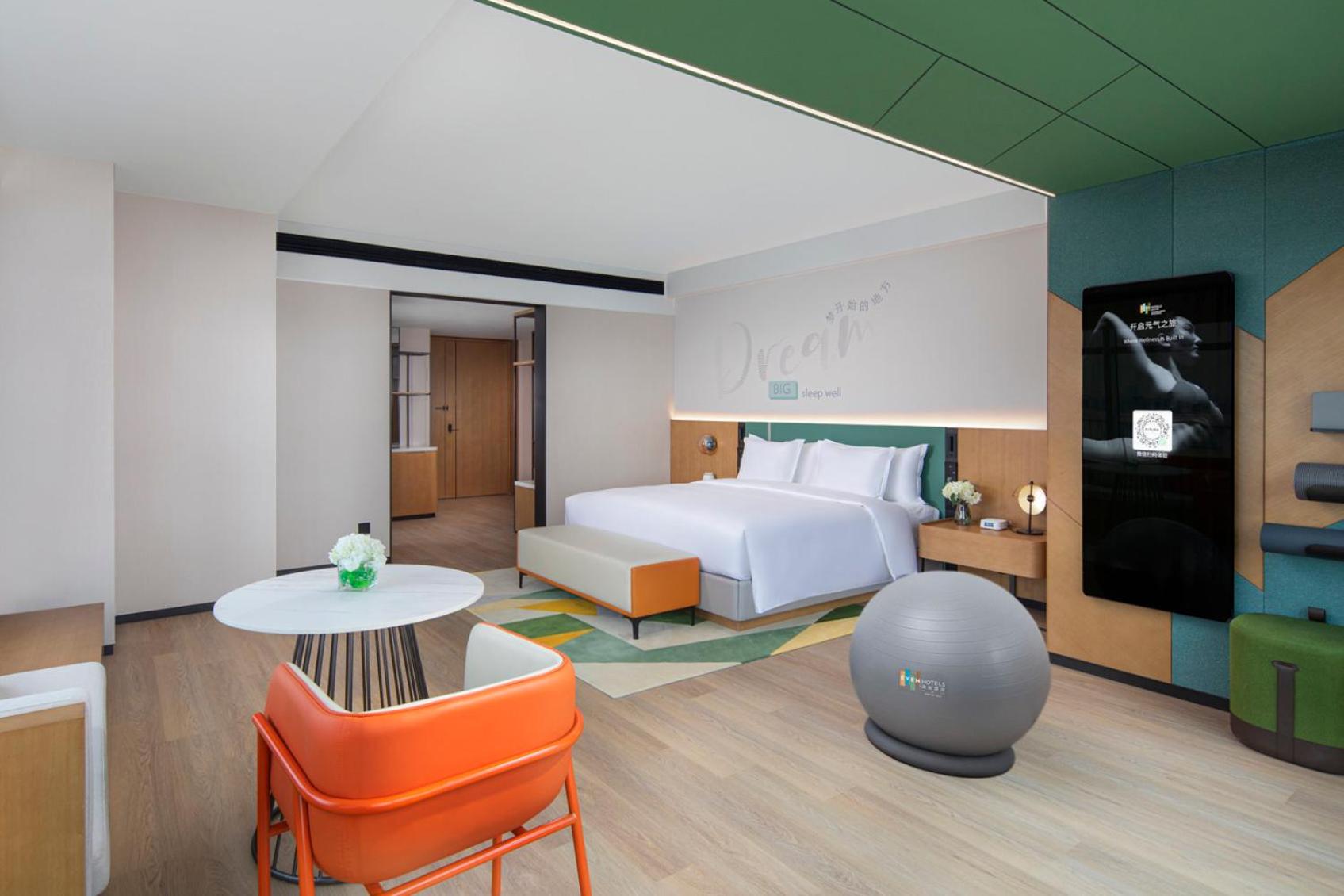 Premium King Room with Separate Bath and Walk-In Shower