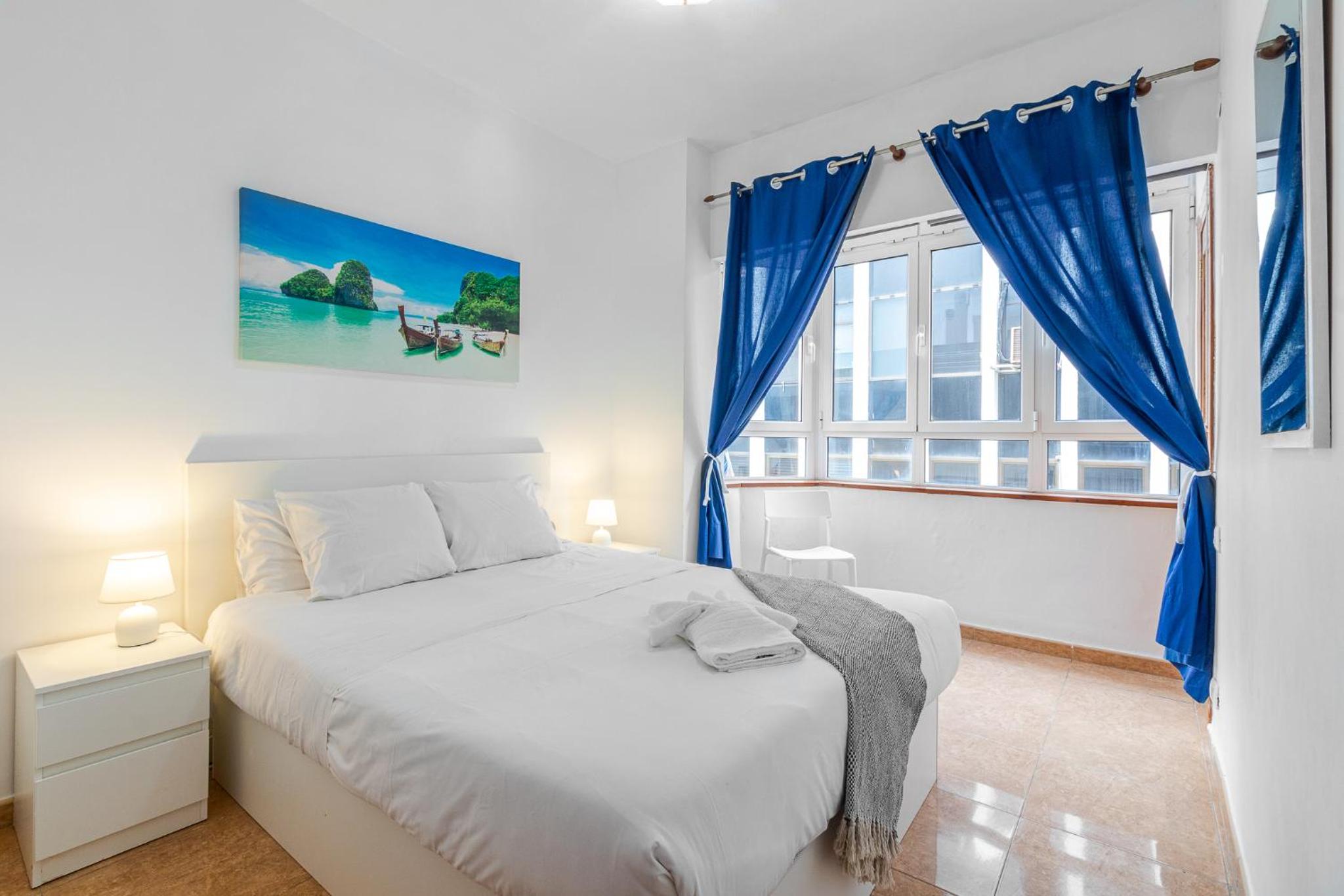 Apartamento de dos habitaciones