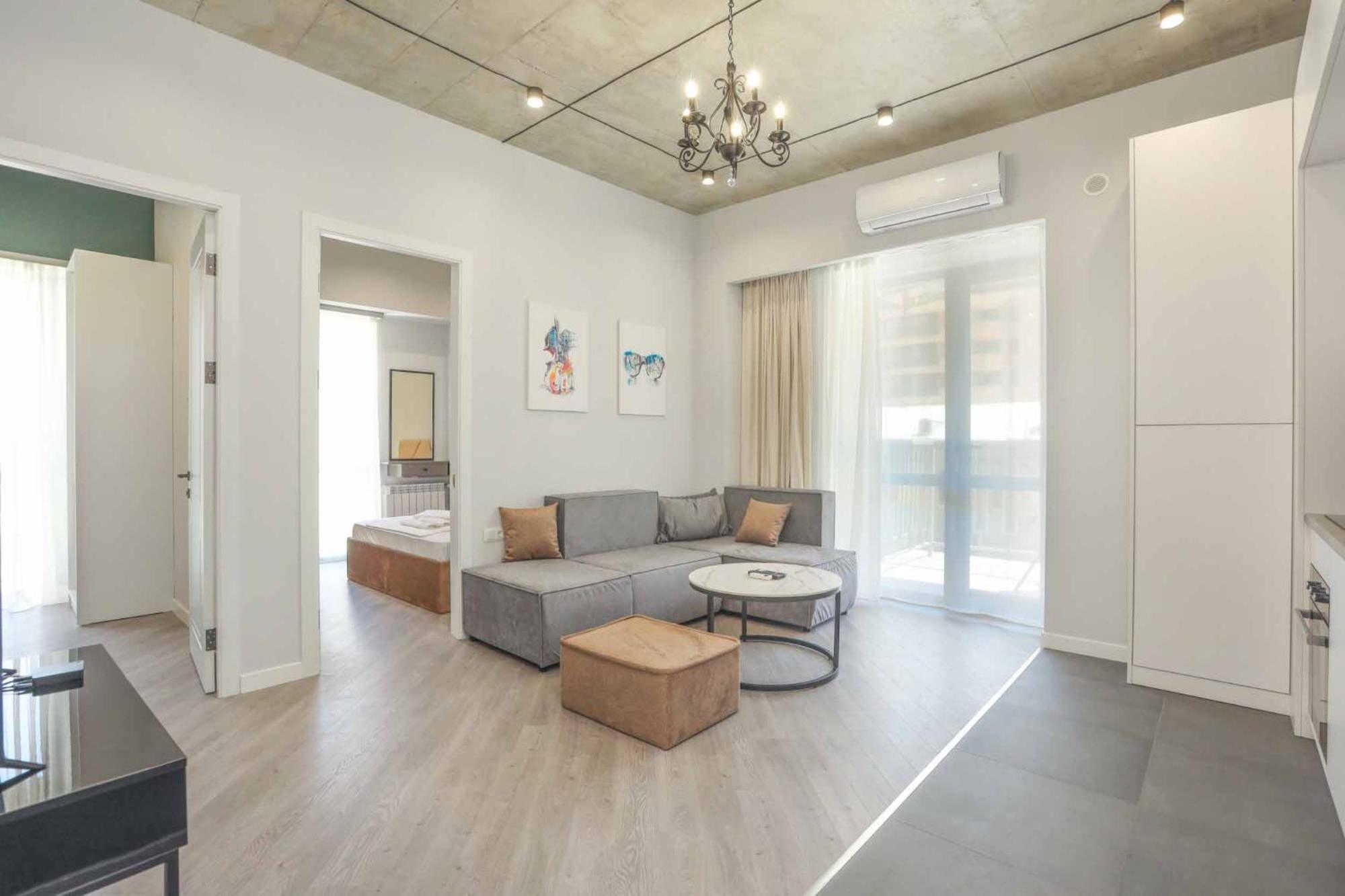 Two-Bedroom Apartment with Balcony