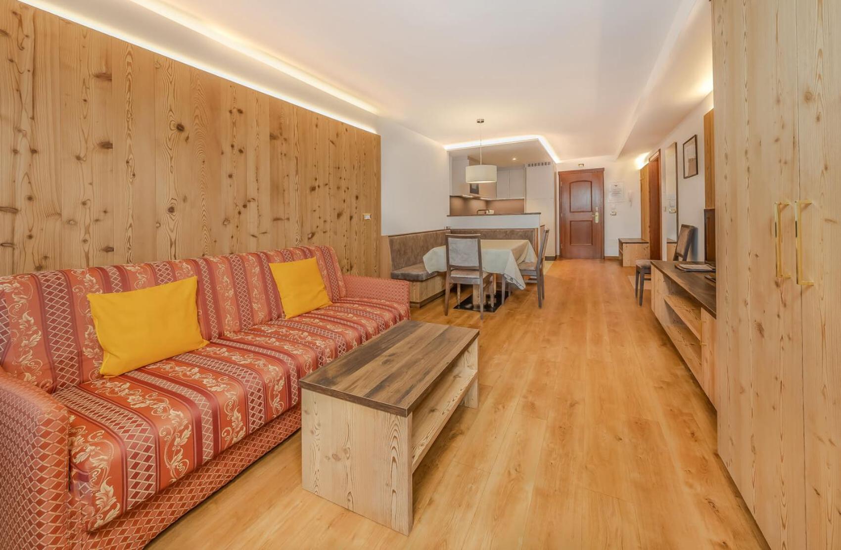 One-Bedroom Apartment with 2 Bathrooms