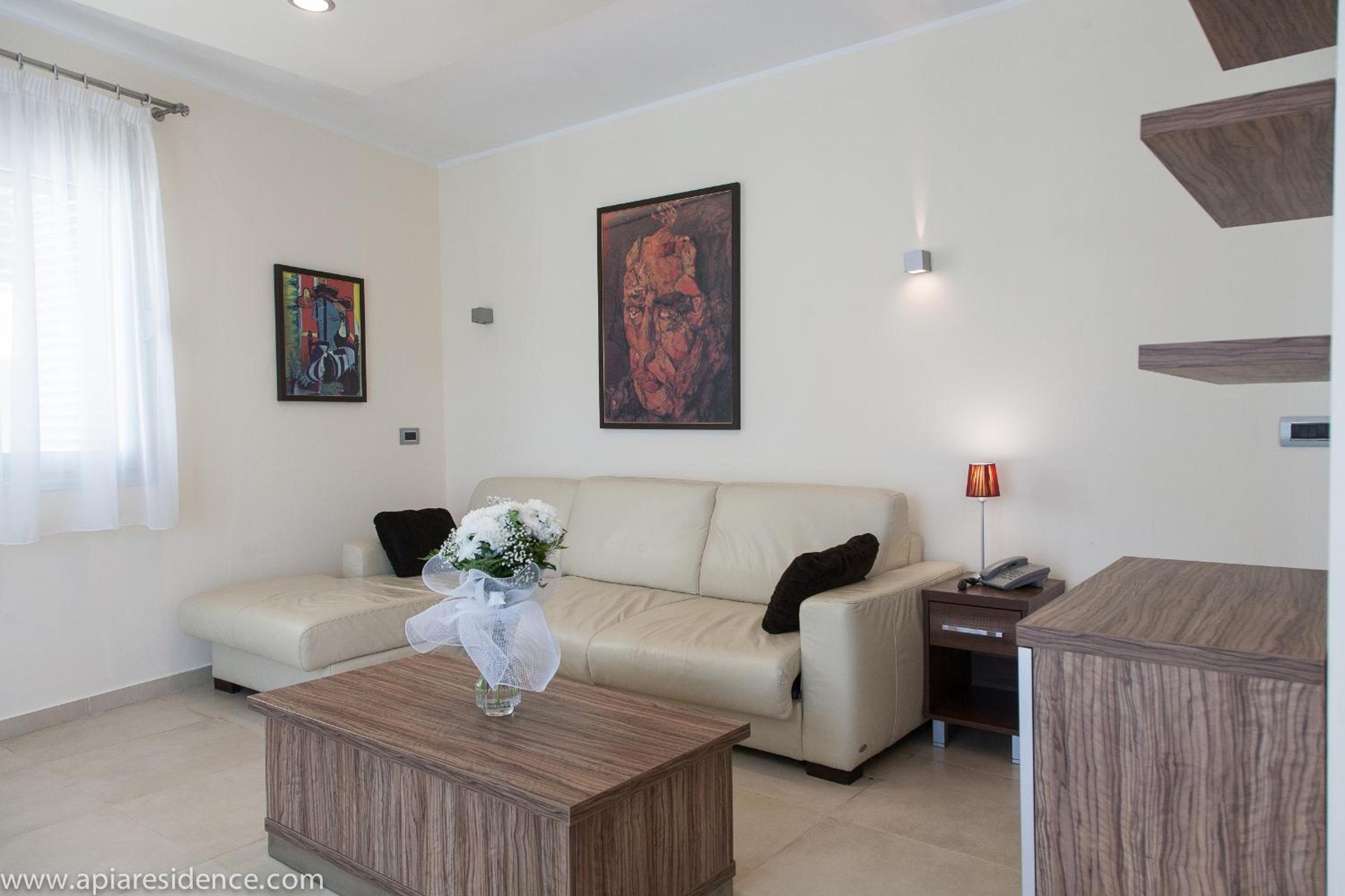 Luxury Two-Bedroom Apartment with Terrace