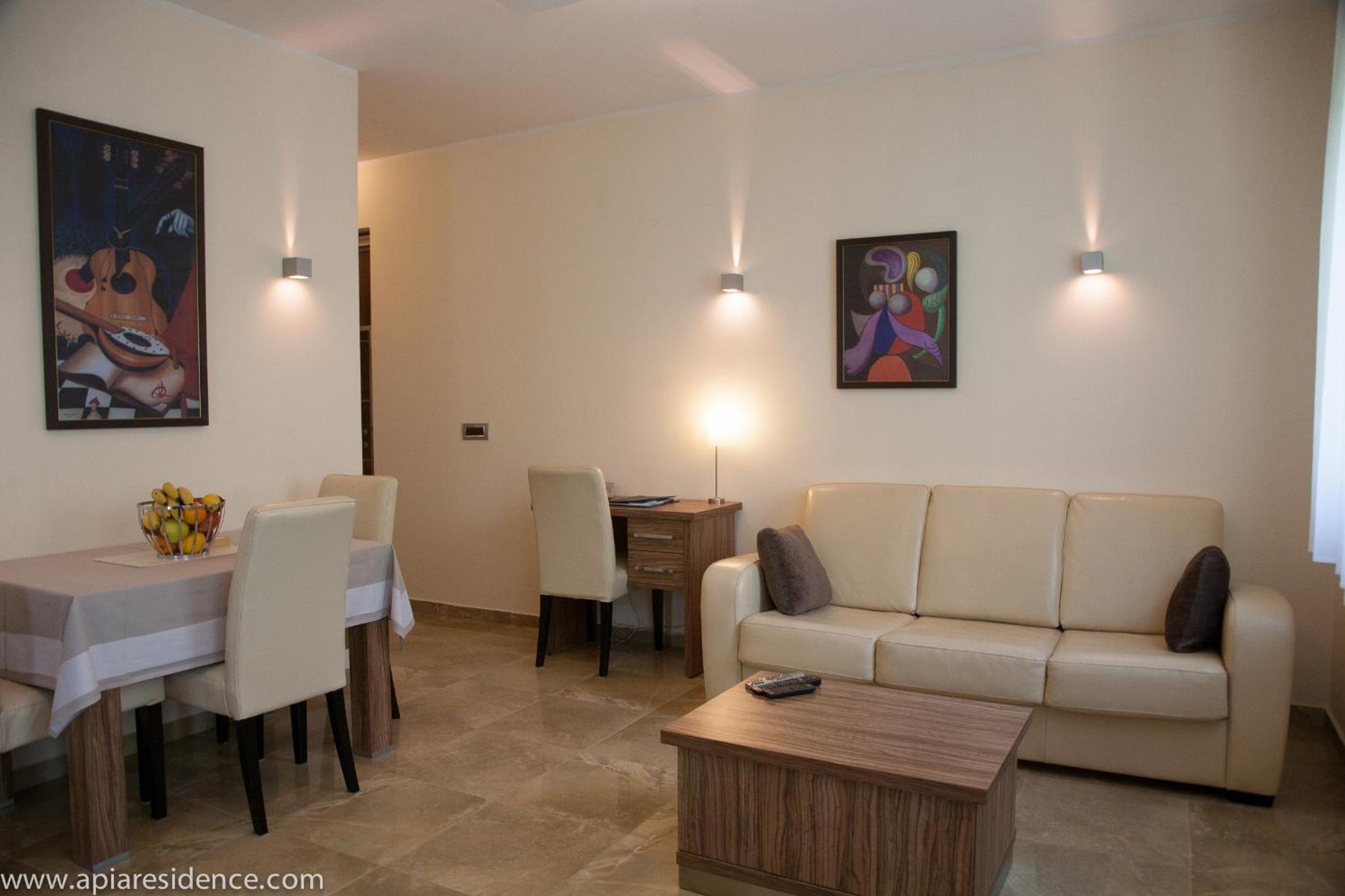 One-Bedroom Apartment with Balcony