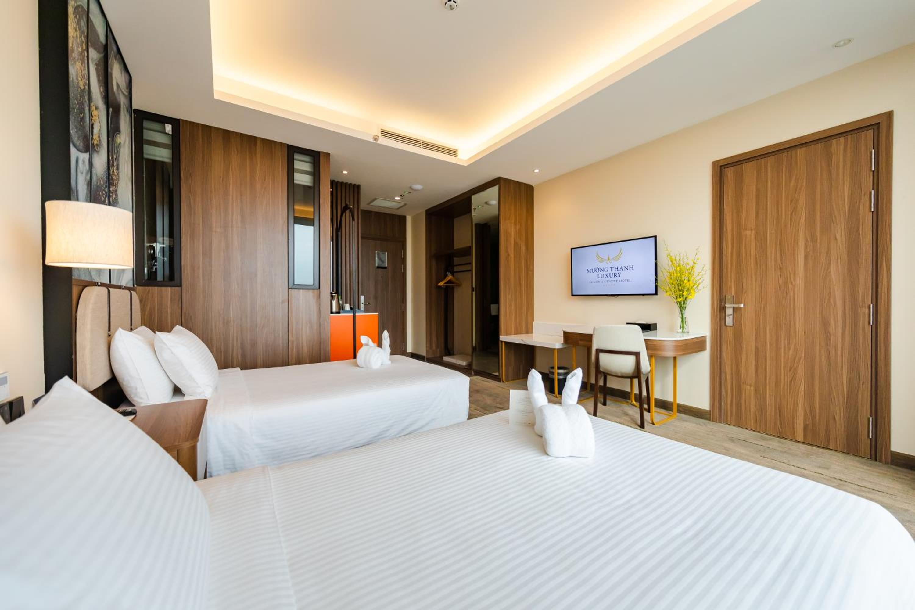Deluxe Twin Room with City View - Photo 2